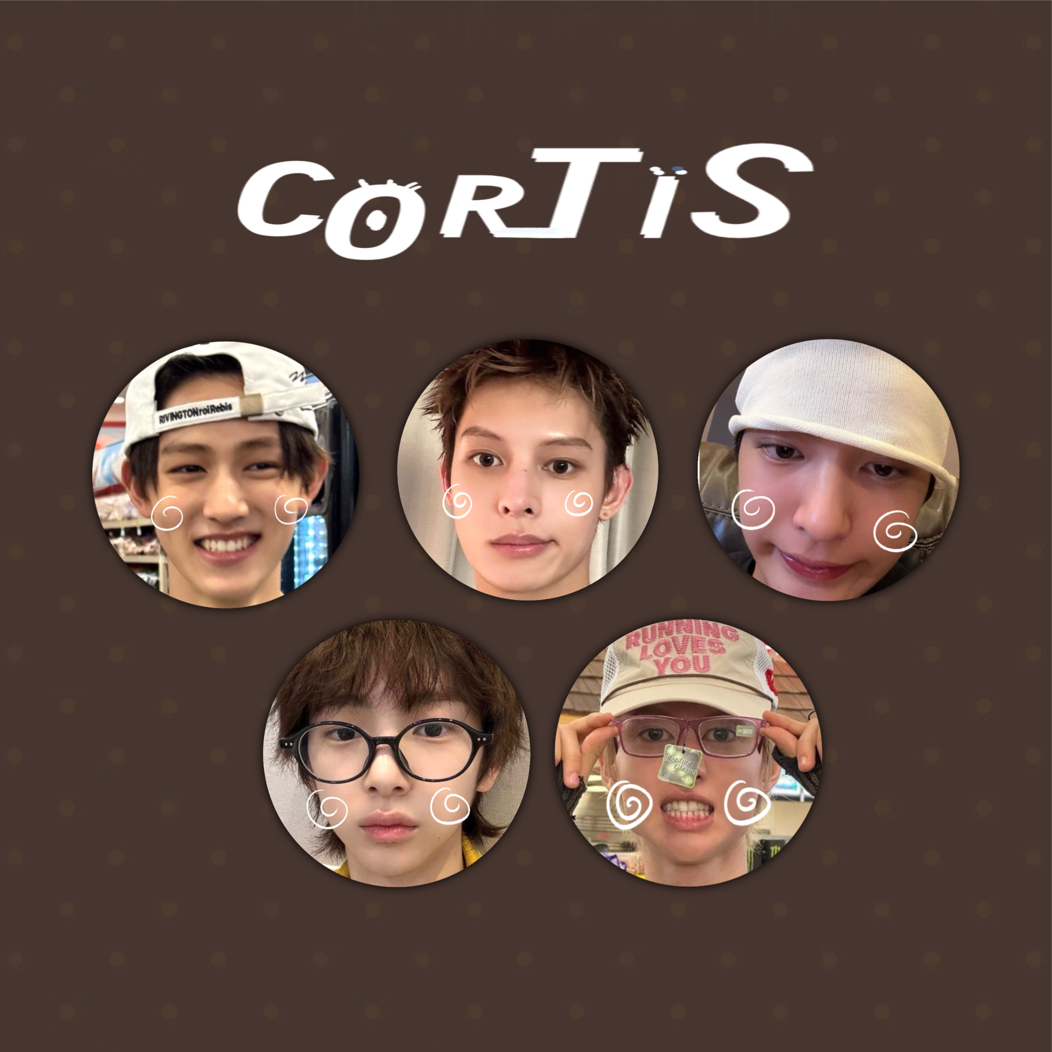 CORTIS毛茸茸徽章˚𖦹⋆✮⋆.˚