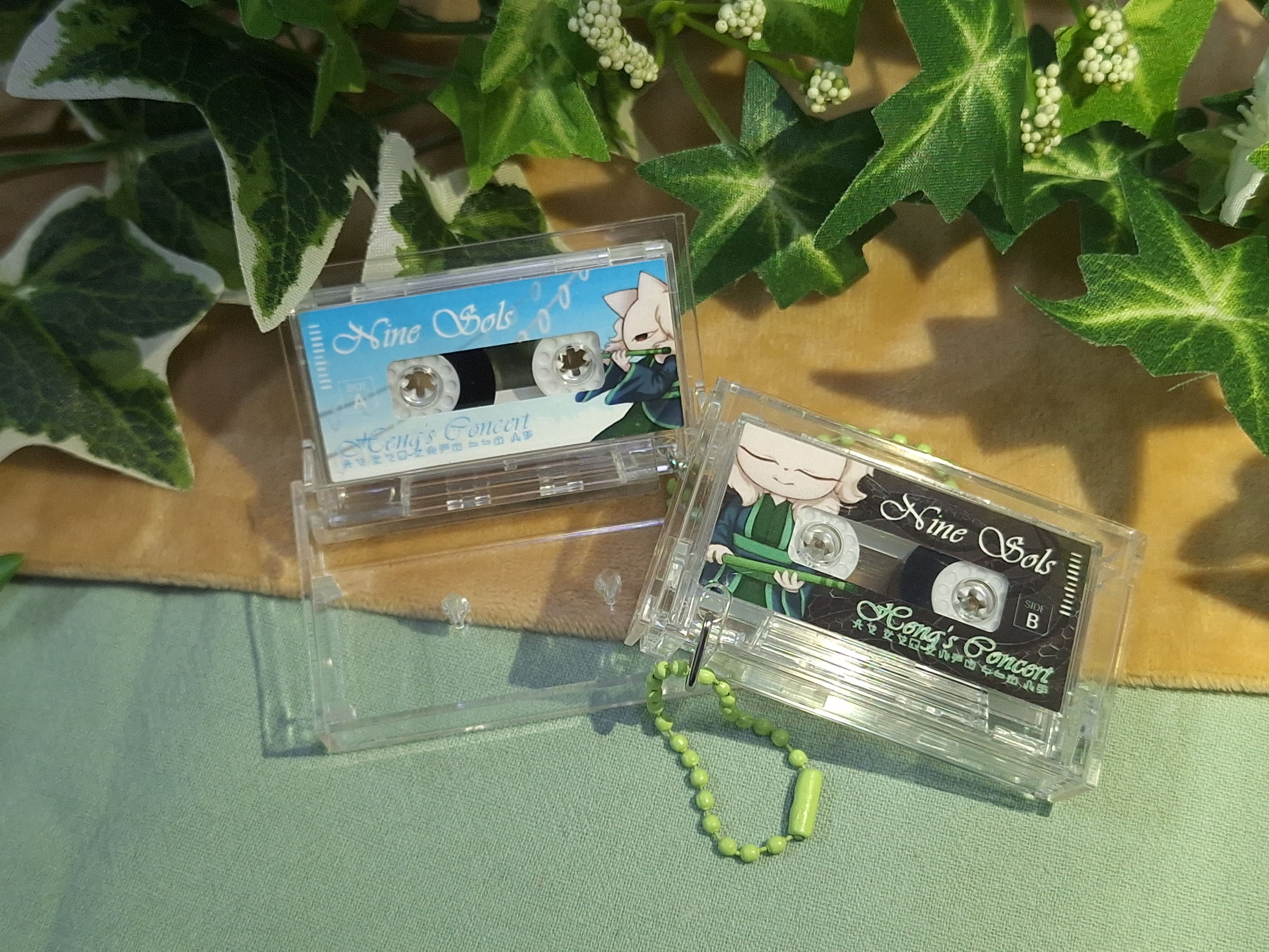 九日｜恆的演奏會錄音帶吊飾