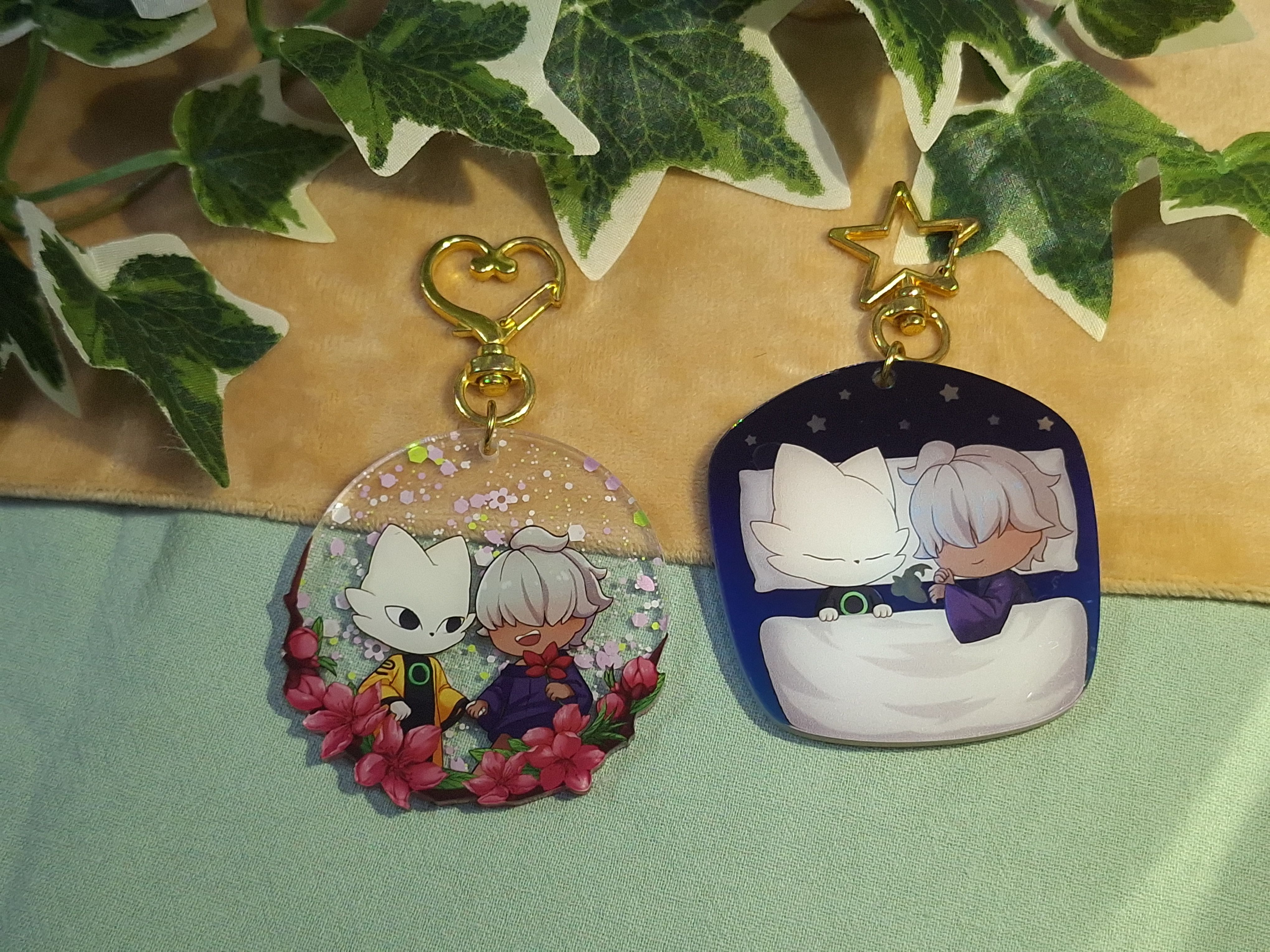 九日｜軒羿軒壓克力吊飾