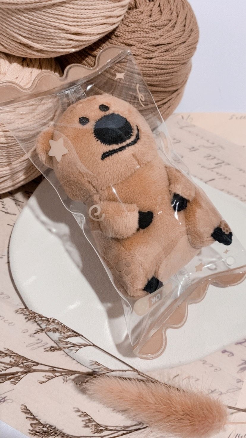 OTO娃哇屋🐰🐱可愛圓邊收納袋