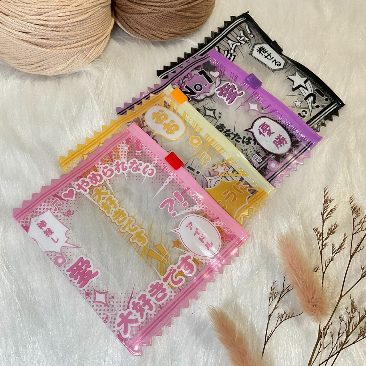 OTO娃哇屋🐰🐱二次元漫畫風吧唧袋、徽章展示袋