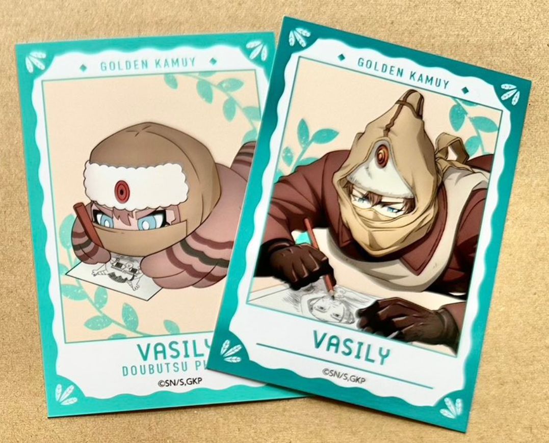 （全新僅拆檢）小動物聯名周邊 瓦西里小卡（2入）