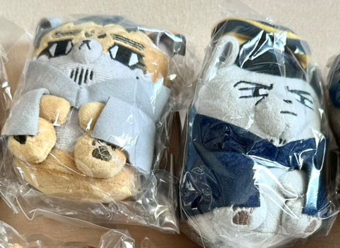 フォーゼ小動物娃：尾形+月島（FB：Zhang Jing）