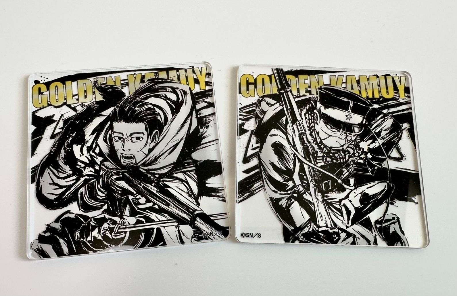 （二手）TSYUYATA杯墊2入+（全新）原畫明信片8入