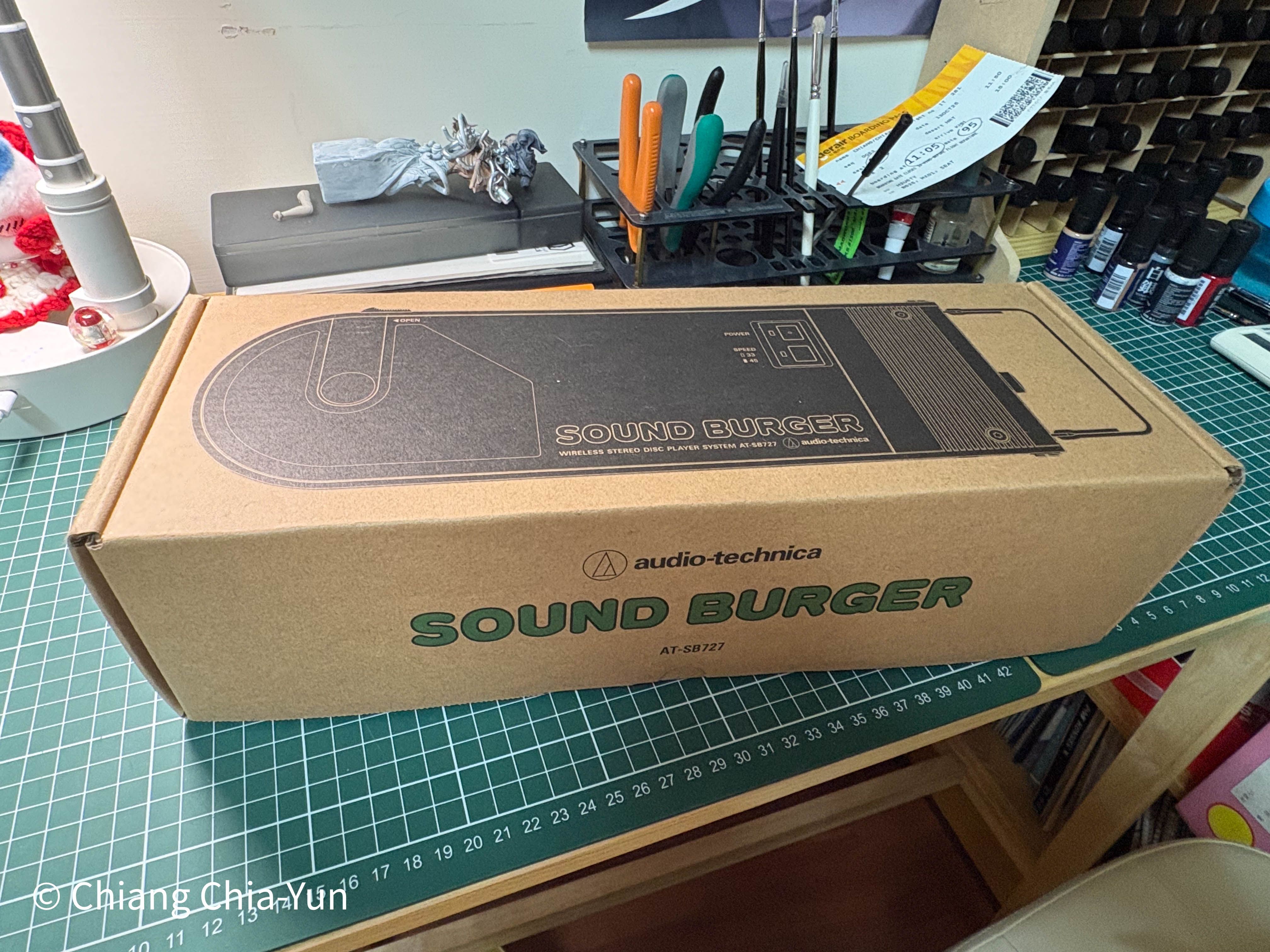 sound burger 鐵三角黑膠播放器（佛系出售）
