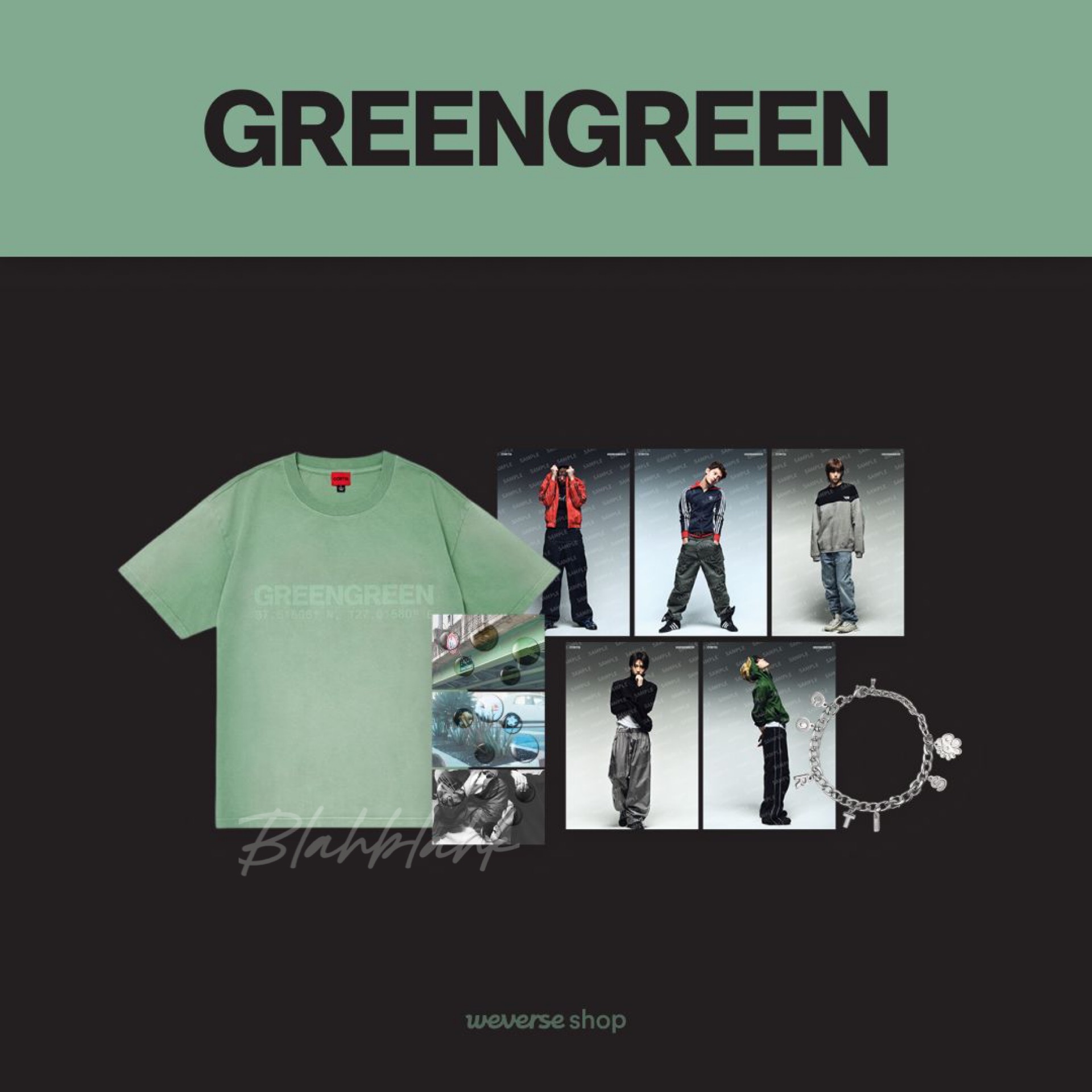 CORTIS GREENGREEN 官方周邊代購 手鍊 短袖上衣