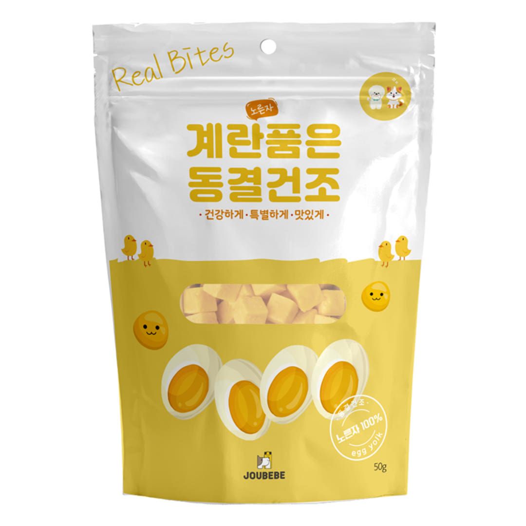 貓狗皆可食 蛋黃凍乾 50g