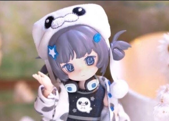 自由主張 海豹頭（前後髮+臉+脖卡）