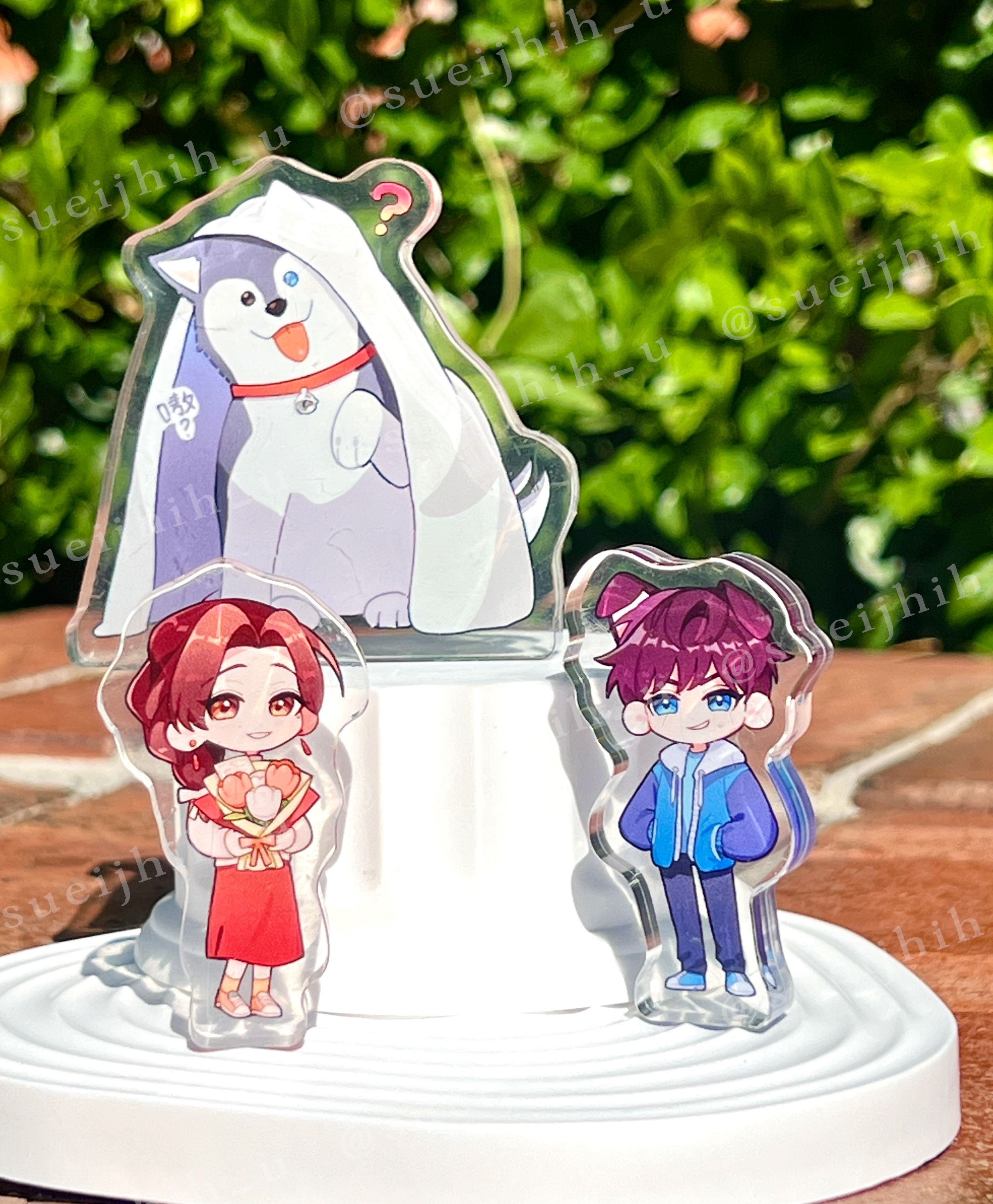 霏霏、阿桓-壓克力飯友