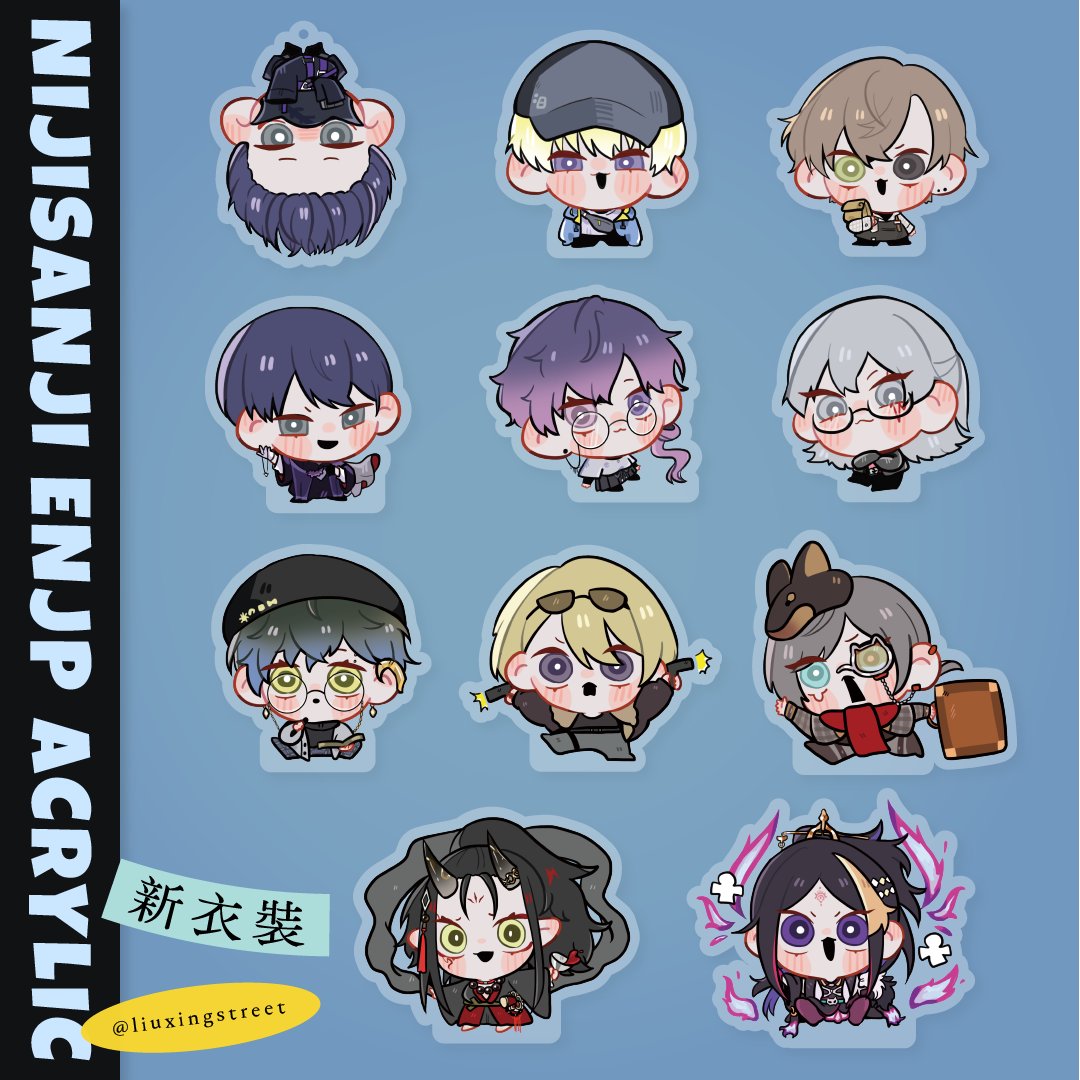 彩虹社 厚片立牌