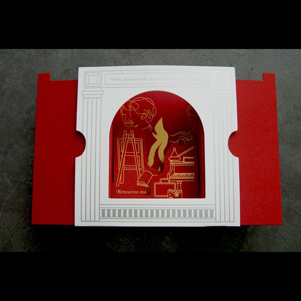 《饋燒女子的聯映》限量設計卡片