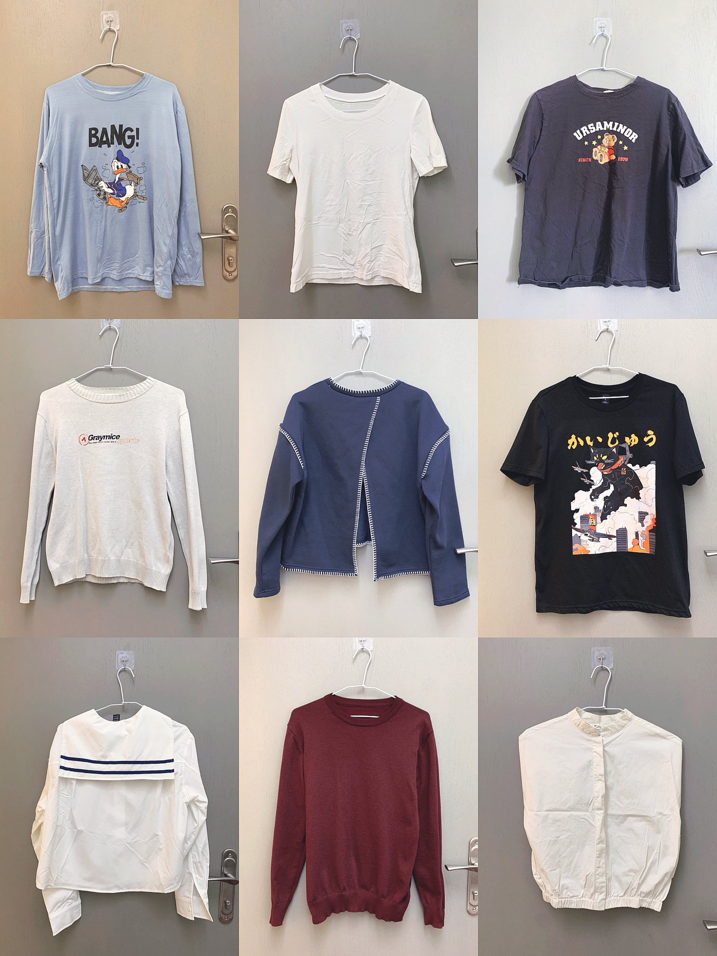 上衣/長袖/短袖/毛衣