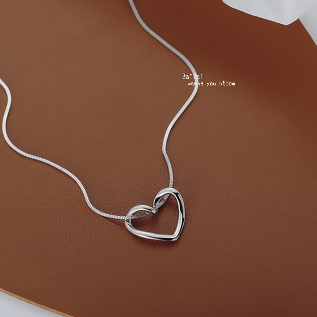 鈦鋼♡ 偷偷喜歡 • 心形項鍊 |  Quiet Crush Necklace
