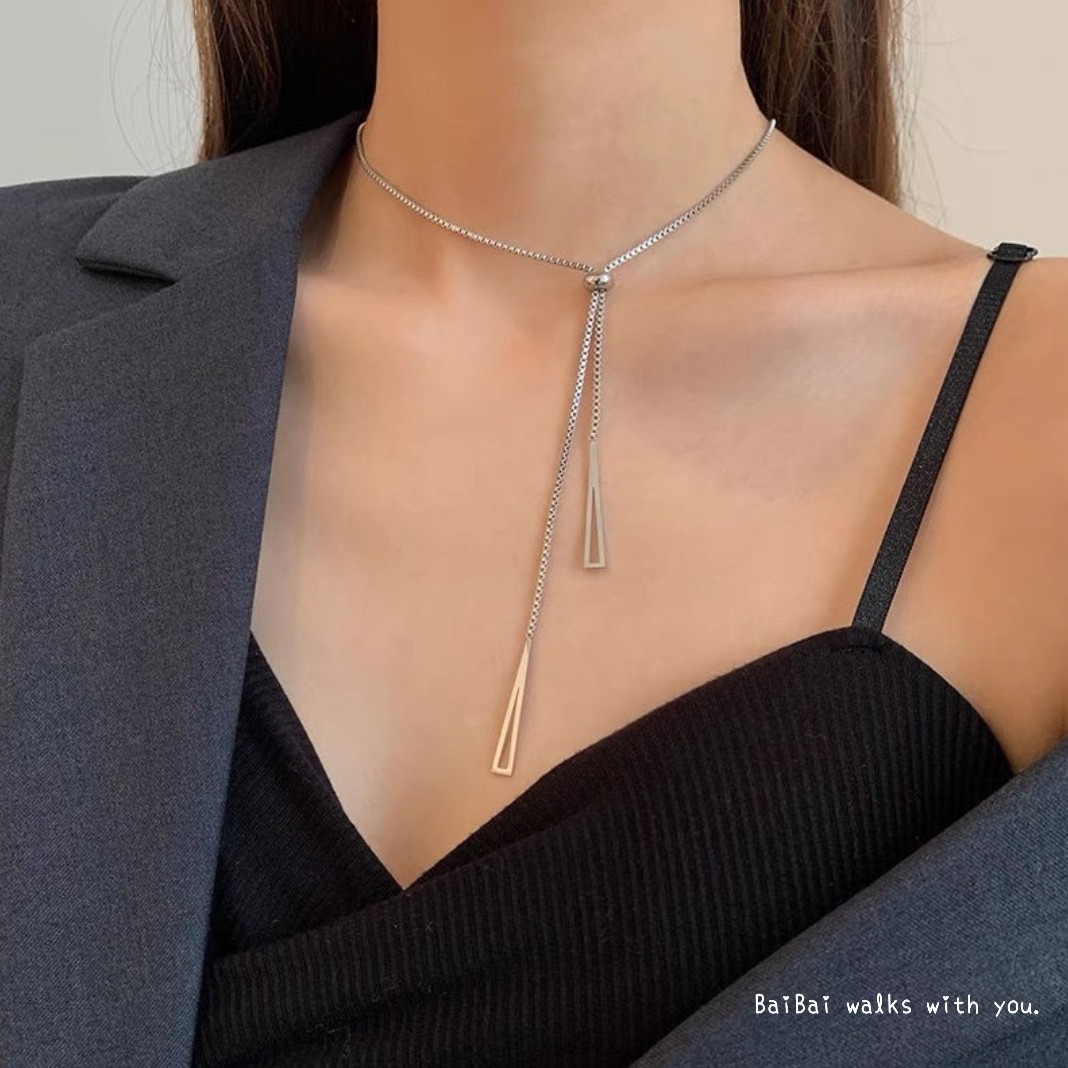 鈦鋼♡ 我的向上節奏•抽繩項鍊 | My Upward Pace