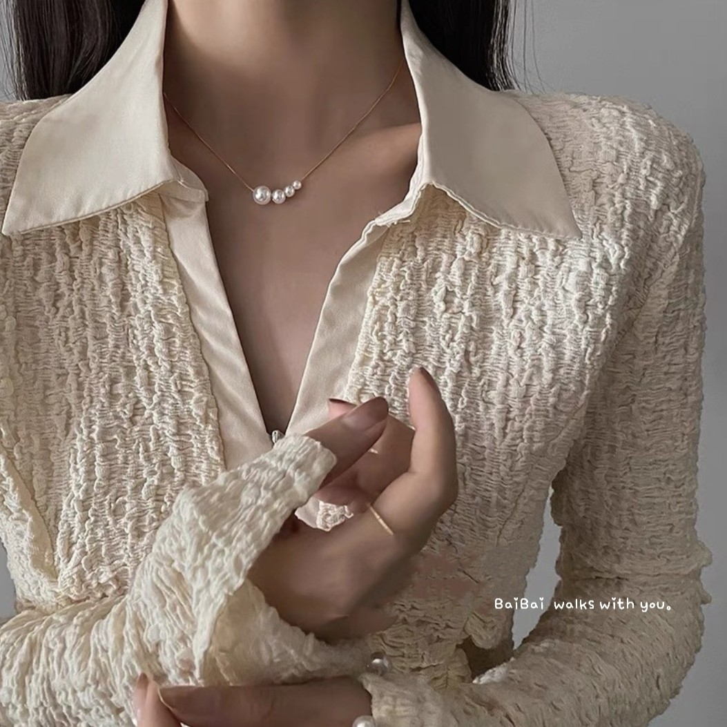 珍珠階梯項鍊｜Pearl Steps Necklace