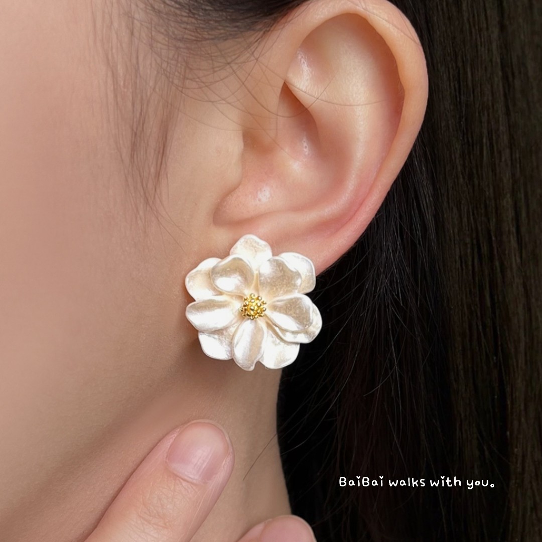 生活會慢慢開花•耳環 | Softly in Bloom