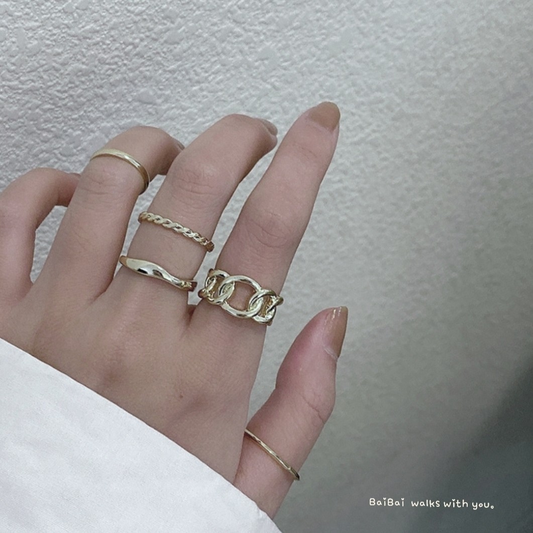 不一樣的日常 • 五入戒指組｜Different Everyday Ring Set