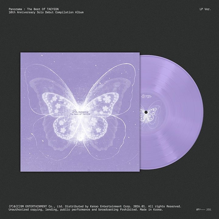 [限量新品] 𝗧𝗔𝗘𝗬𝗘𝗢𝗡太妍 Panorama:The Best of TAEYEON 黑膠LP版