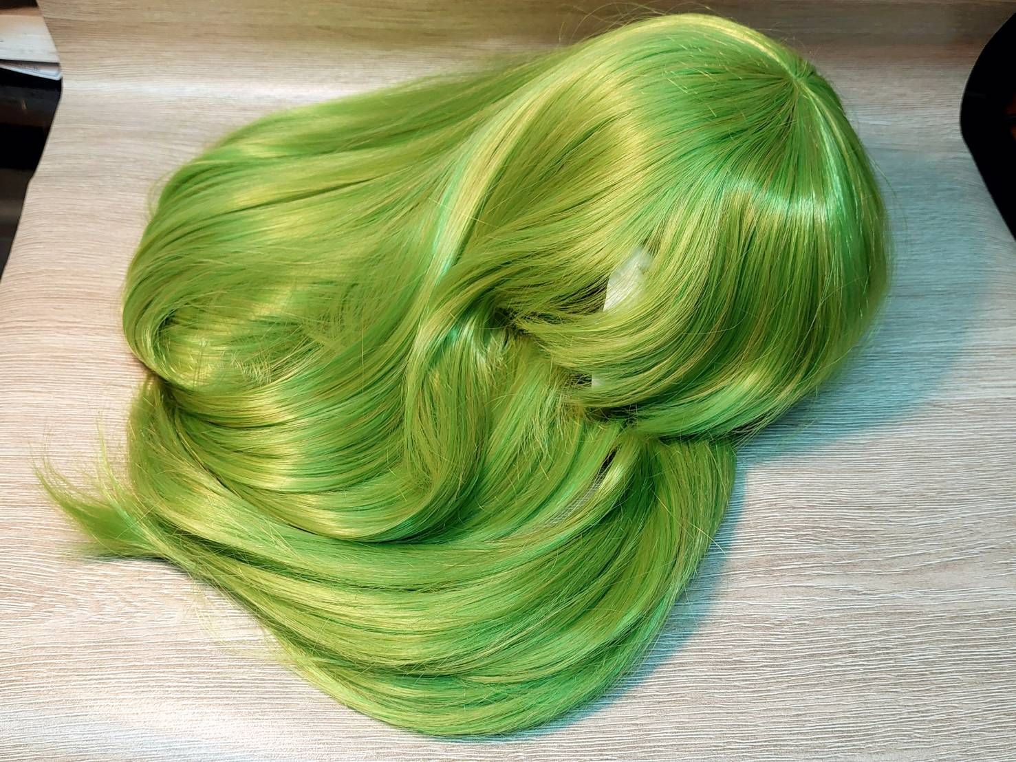 金綠混色長髮 （100cm）