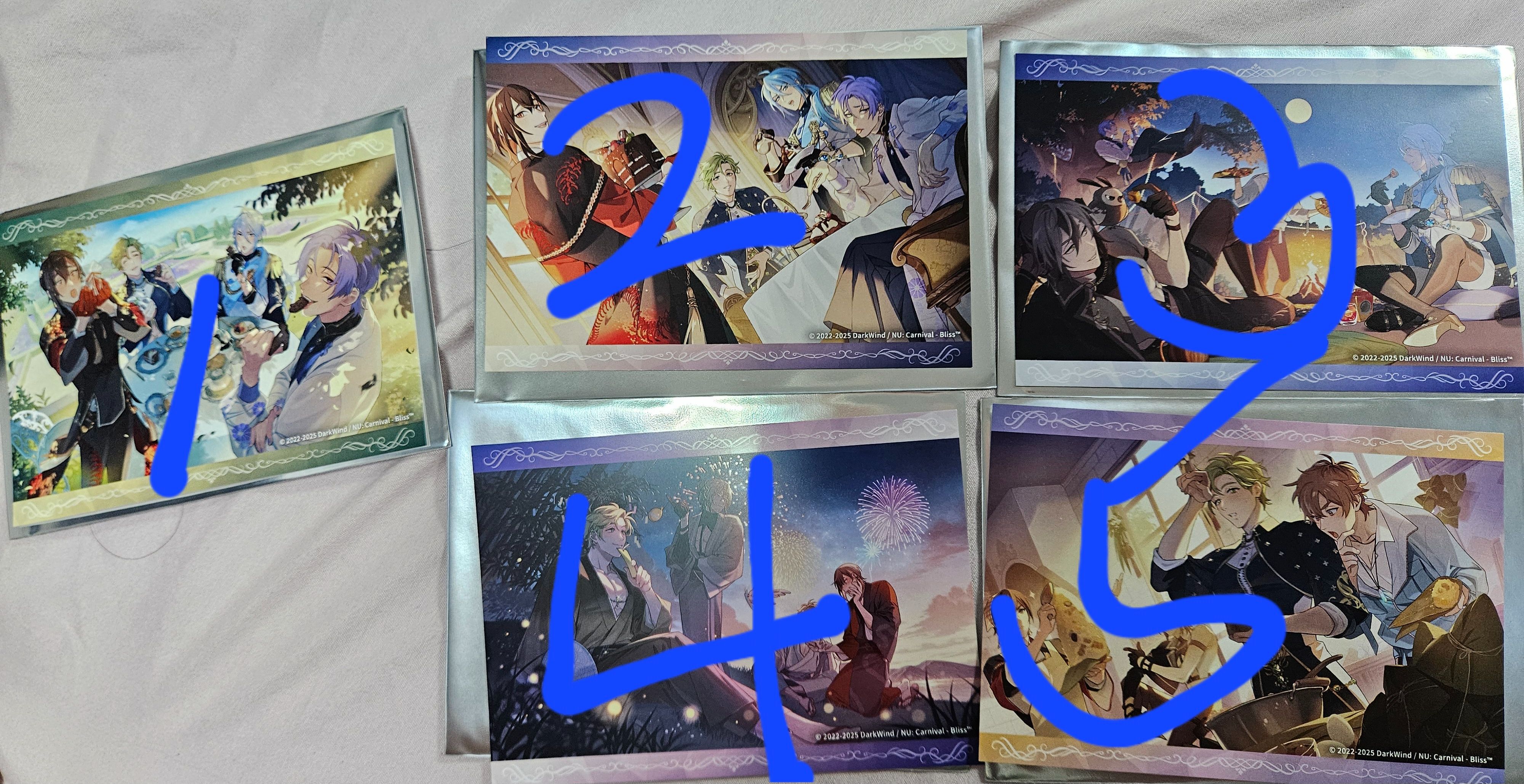 新世界狂歡-節慶明信片