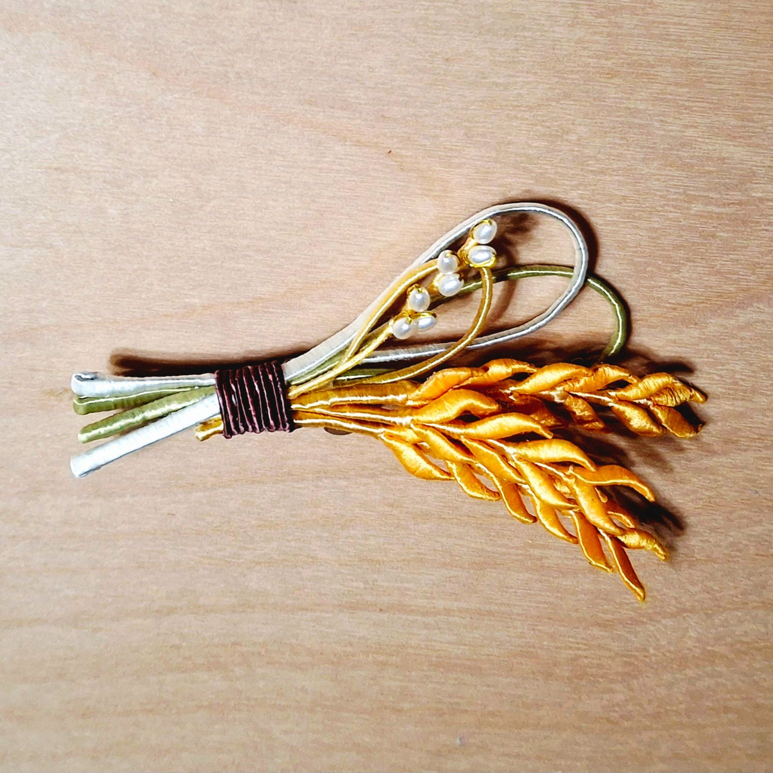 【原創纏花】拾．麥穗別針