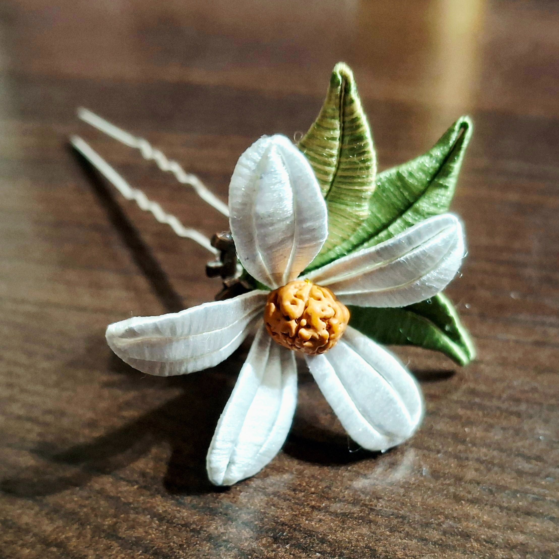 【原創纏花】生機補件．鬼針草小鈿釵