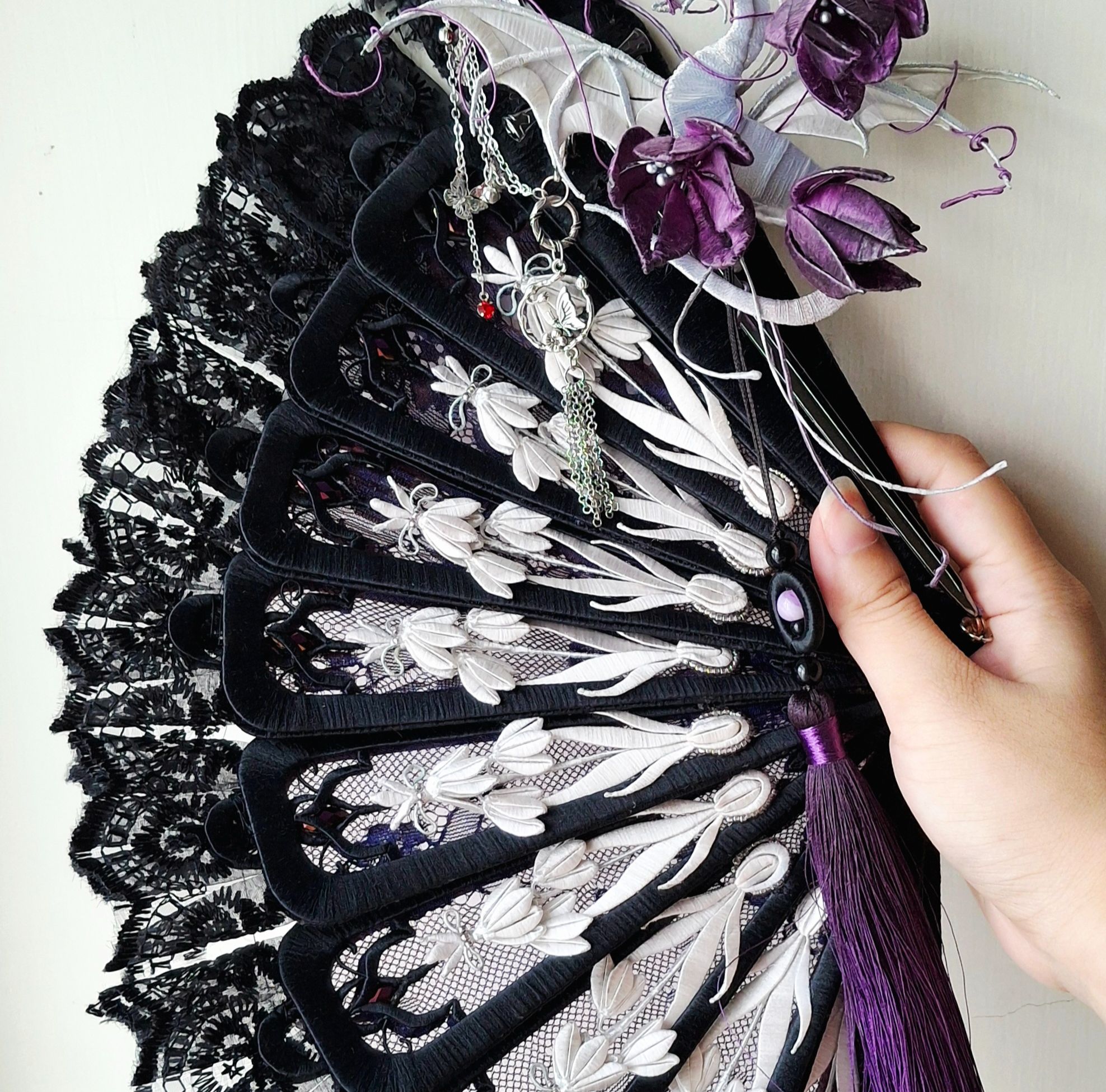 【纏花訂製】個人角色形象摺扇