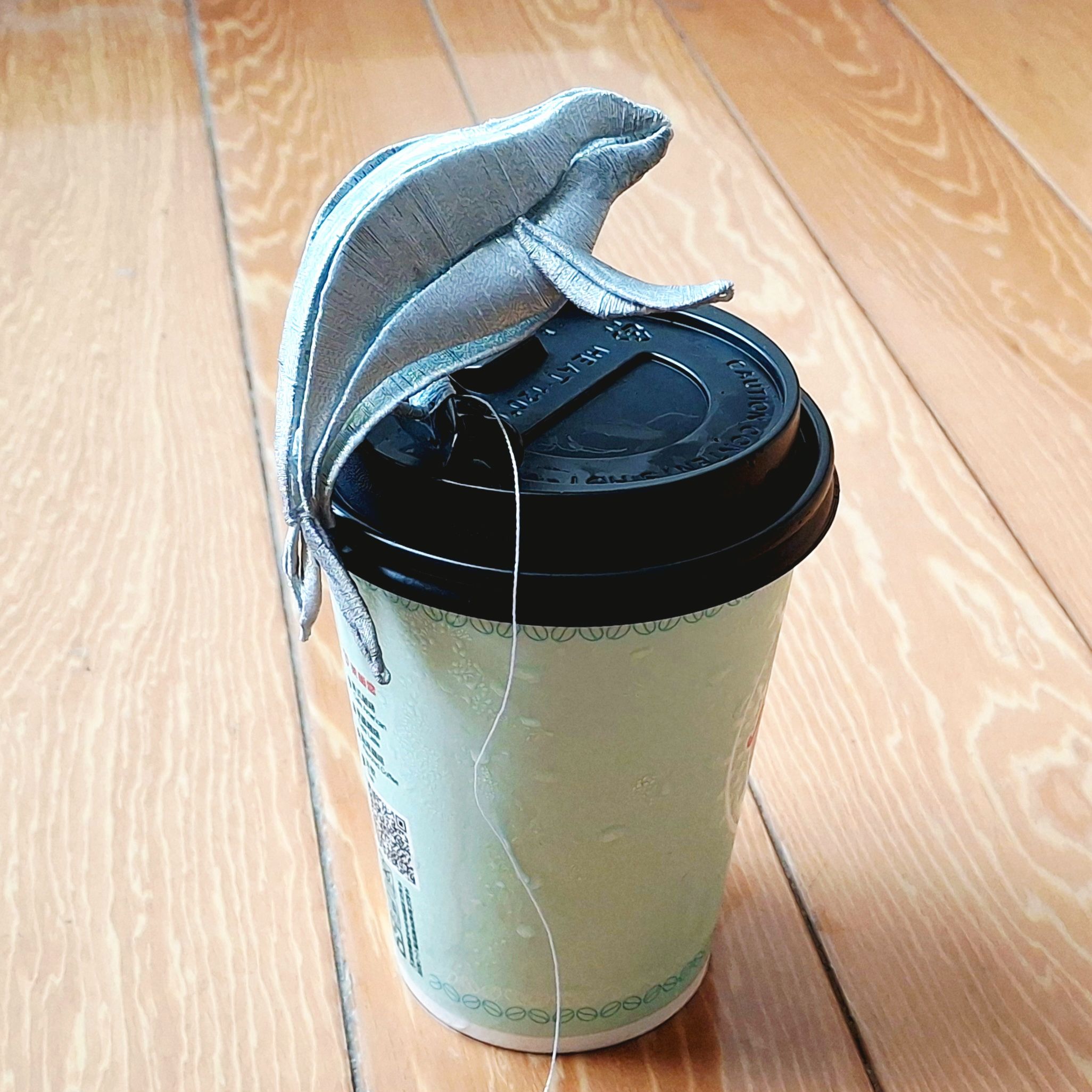 【原創纏花】立體海豹鴨嘴髮夾