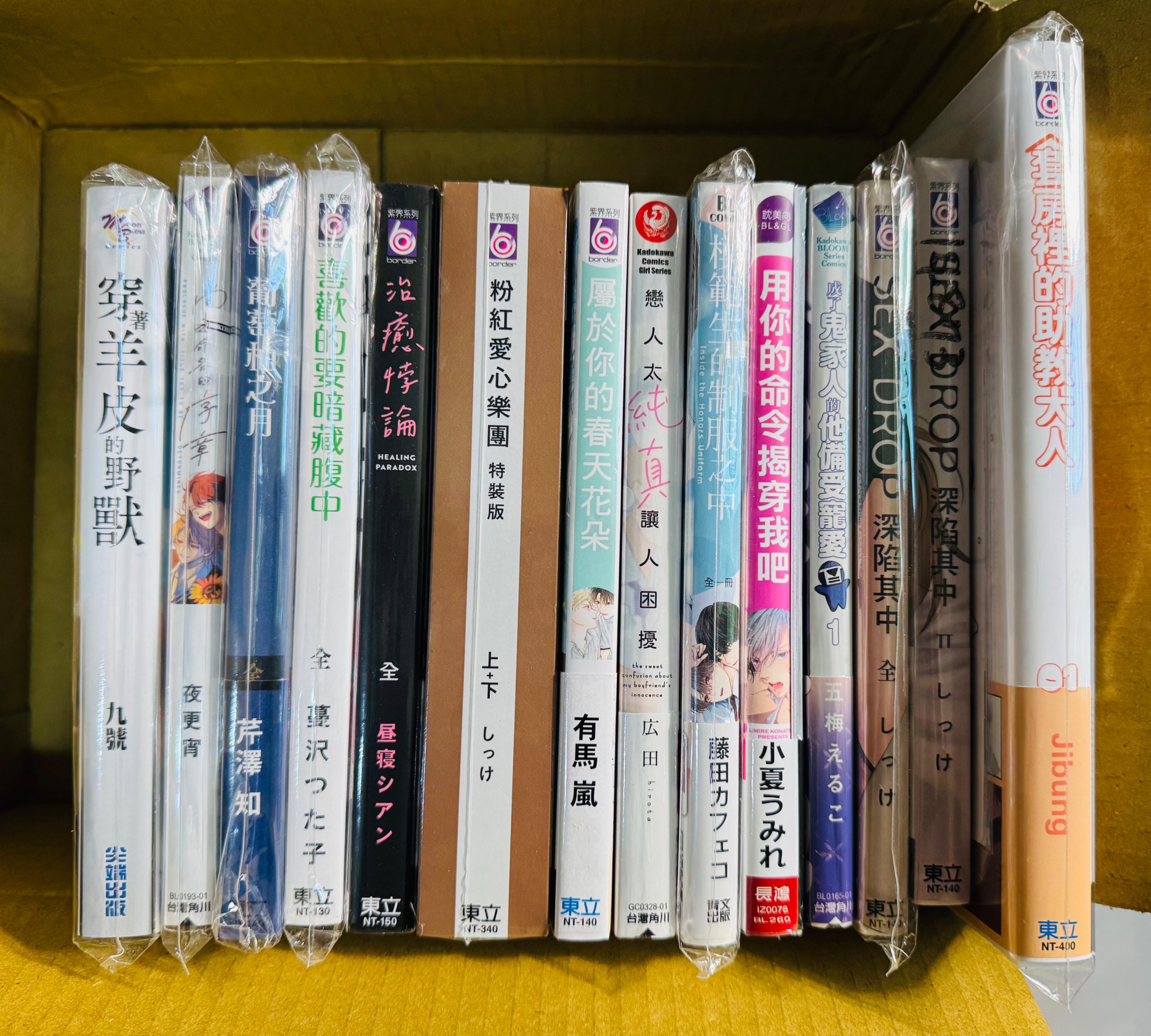 BL漫畫（可被綁、可單出）