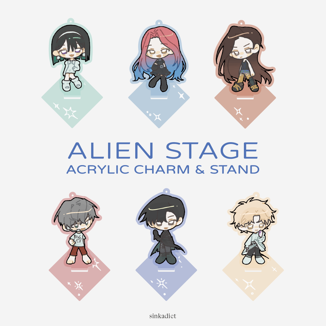 異形舞台 吊飾立牌