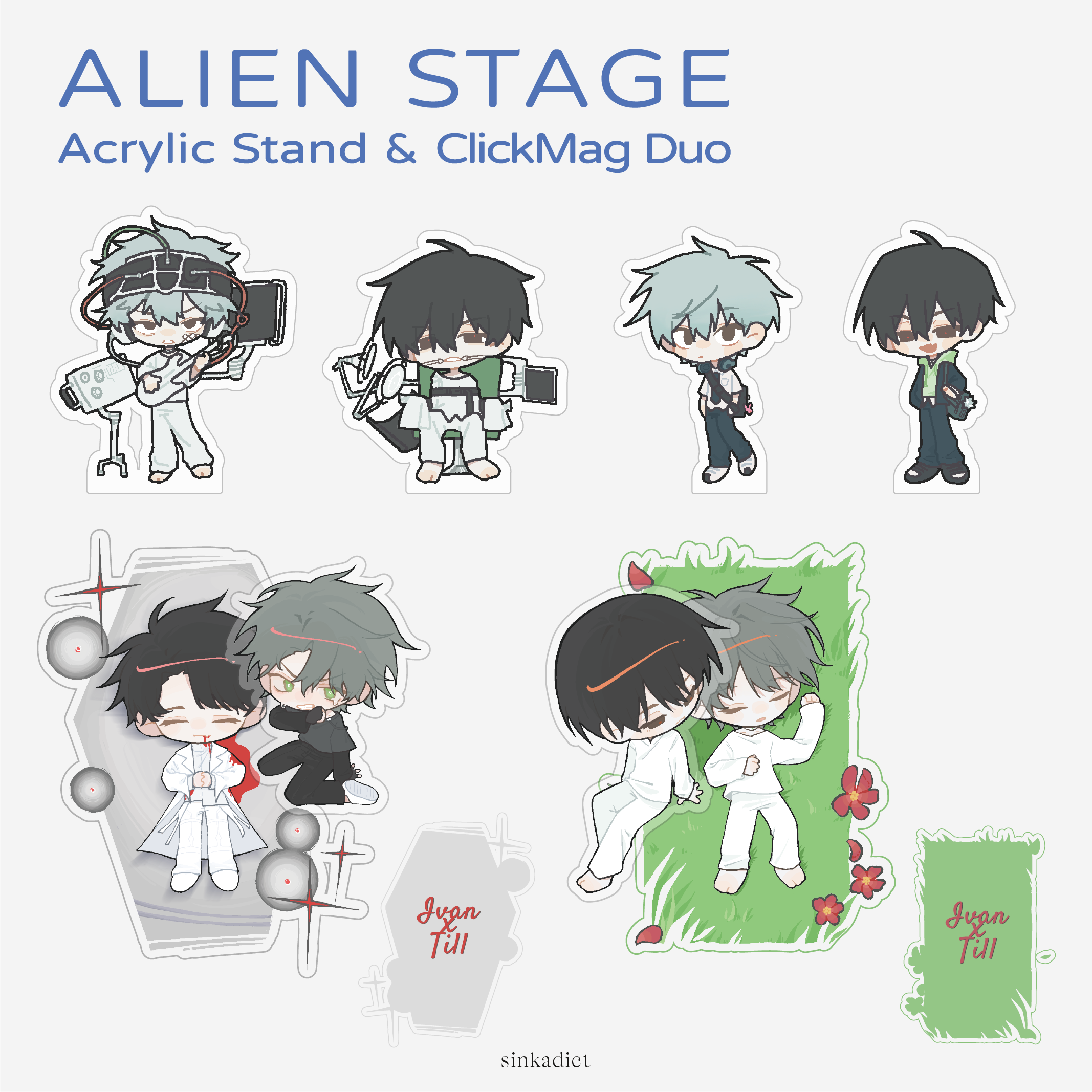 Alien Stage 異形舞台✧飯友/磁吸小玩具