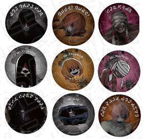 新宿丸井快閃店-徽章