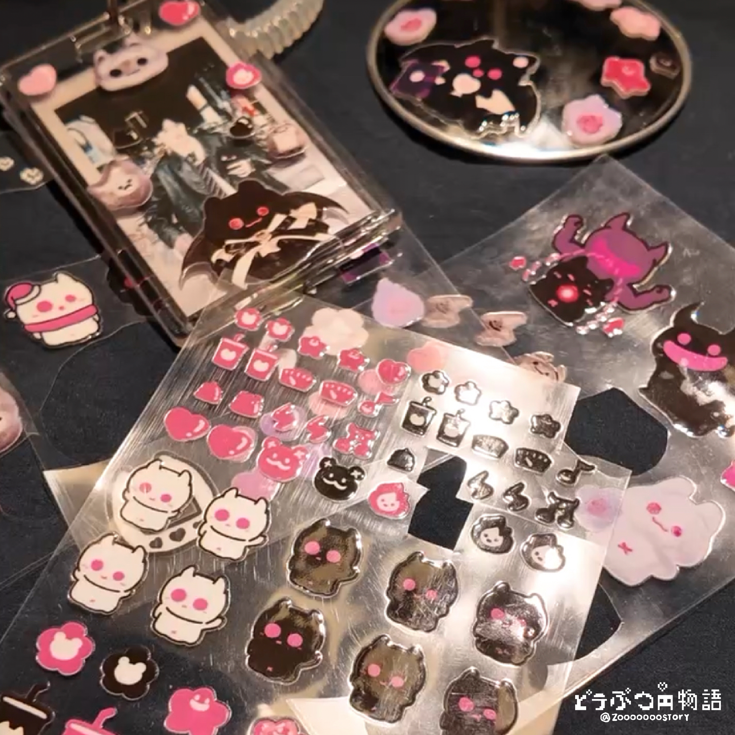轉印貼手作卡夾＆自拍鏡