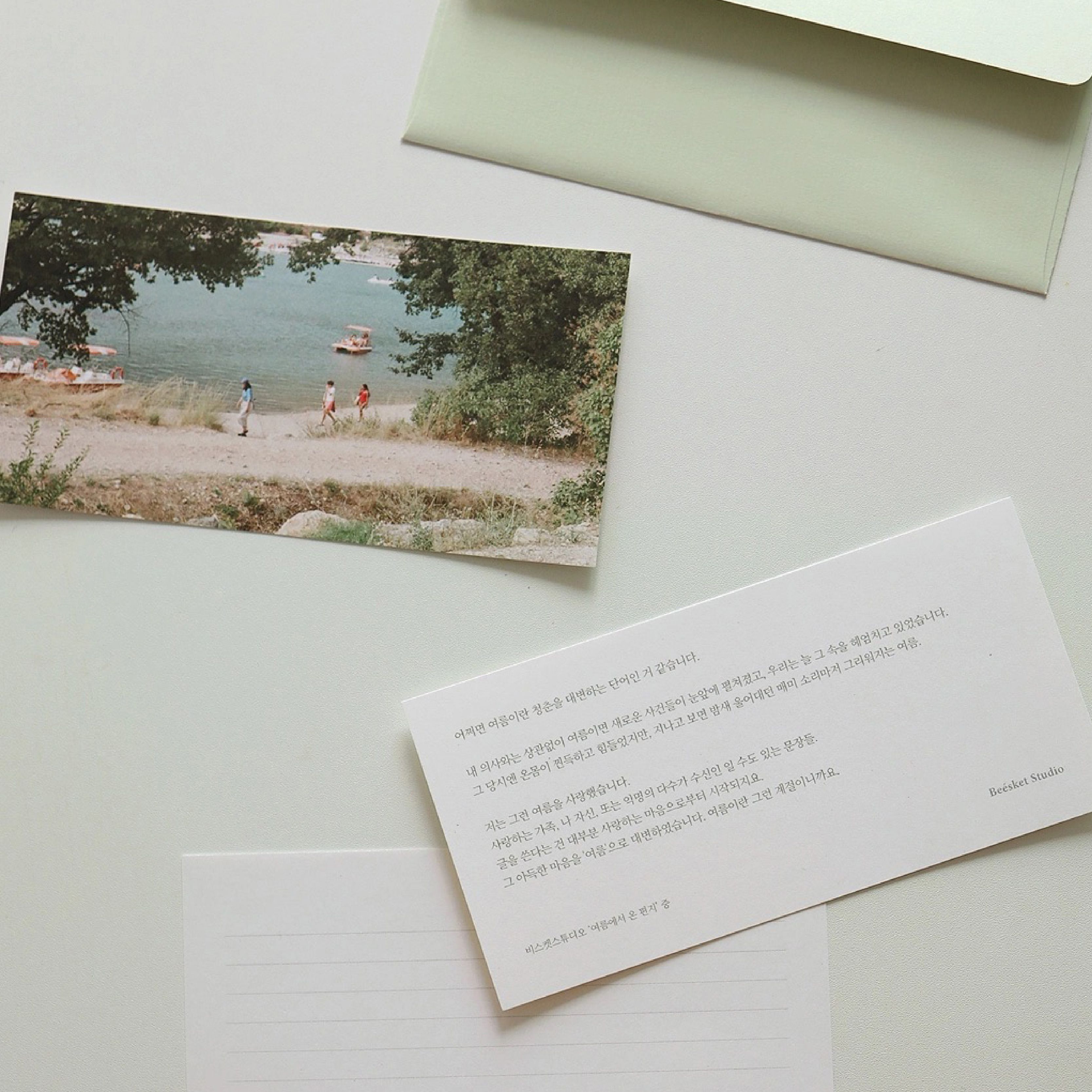 Verdon．留言明信片套組 [Beésket Studio]