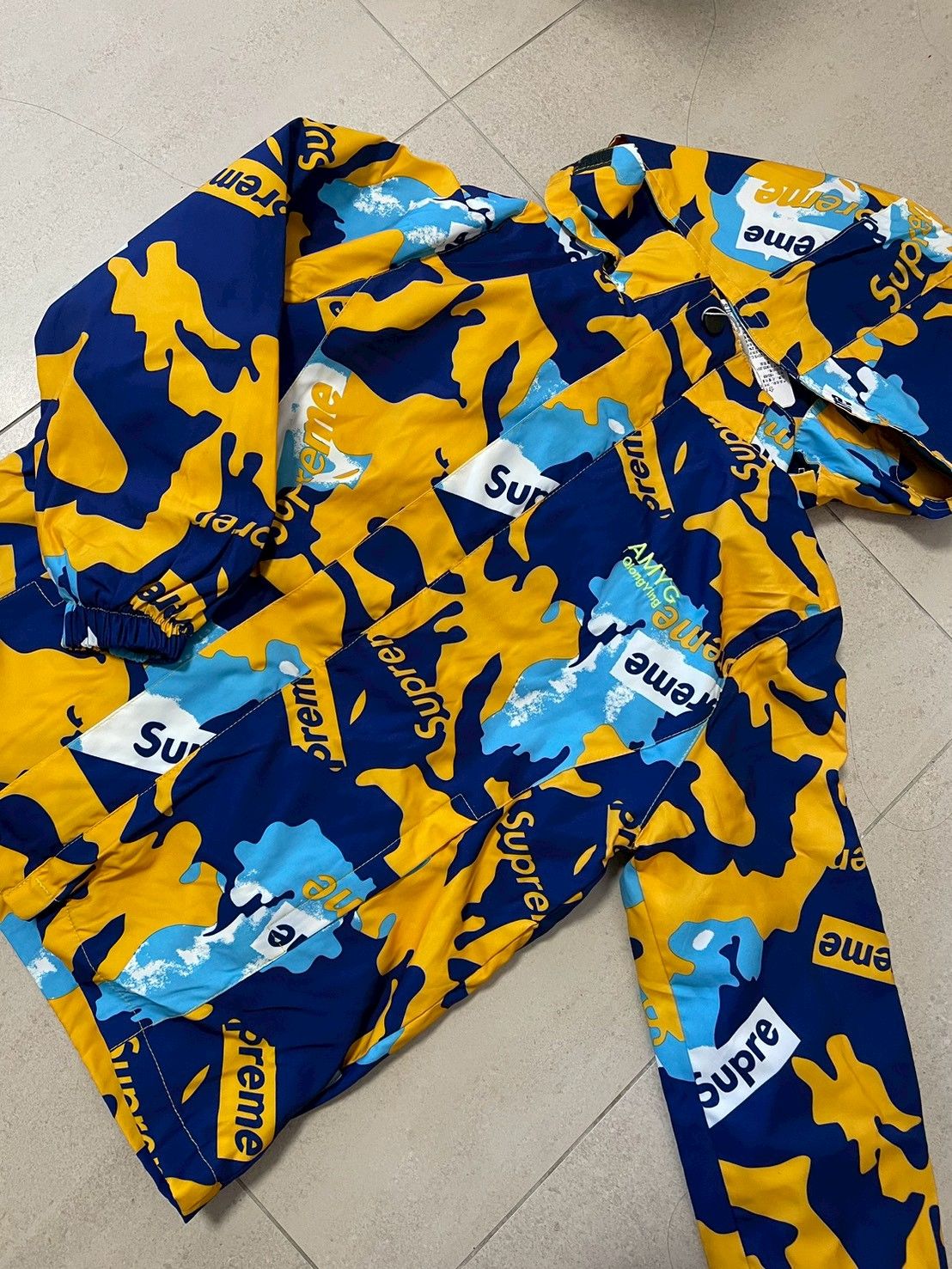 男童 全新 三件式迷彩衝鋒外套