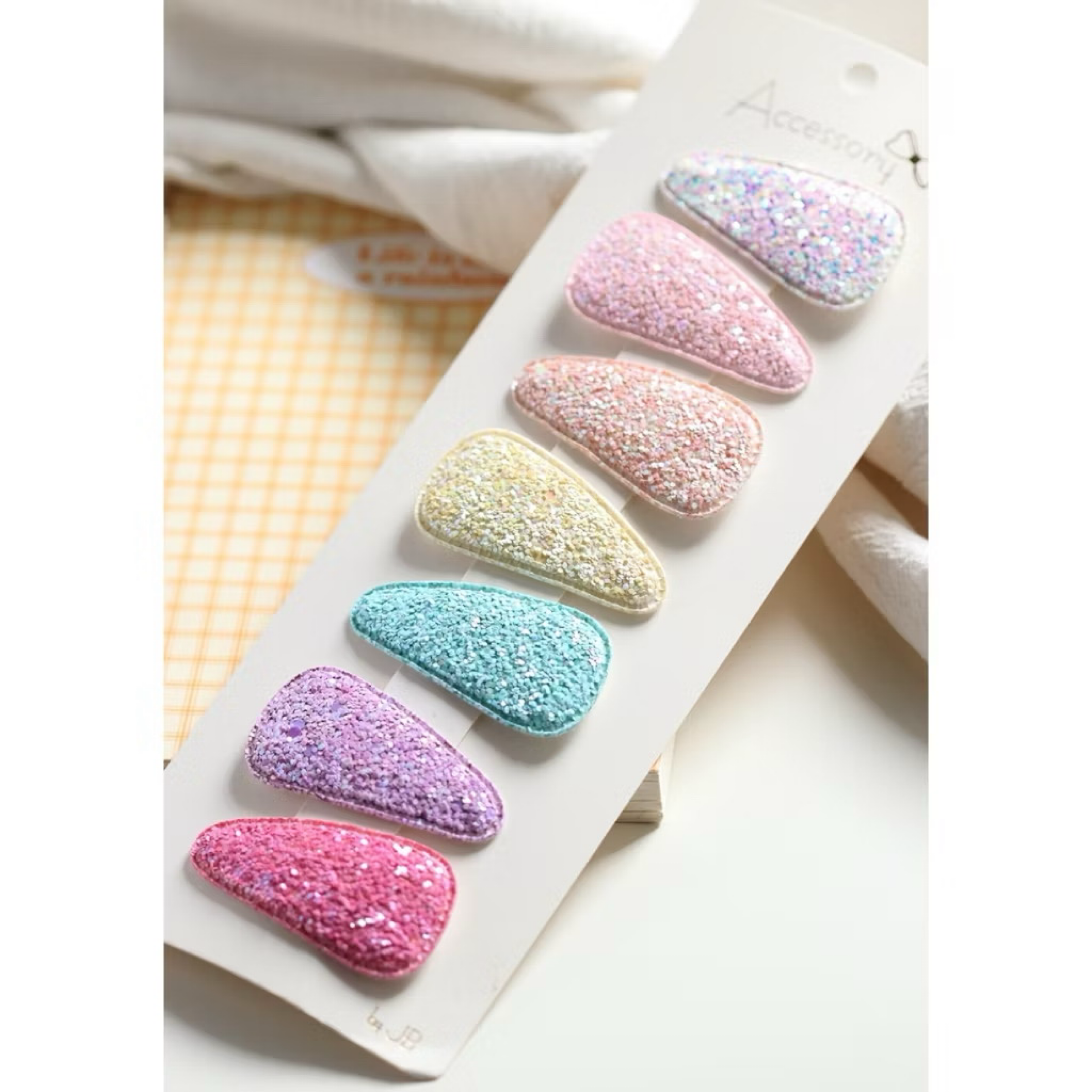 韓國繽紛亮片髮夾 女童髮夾