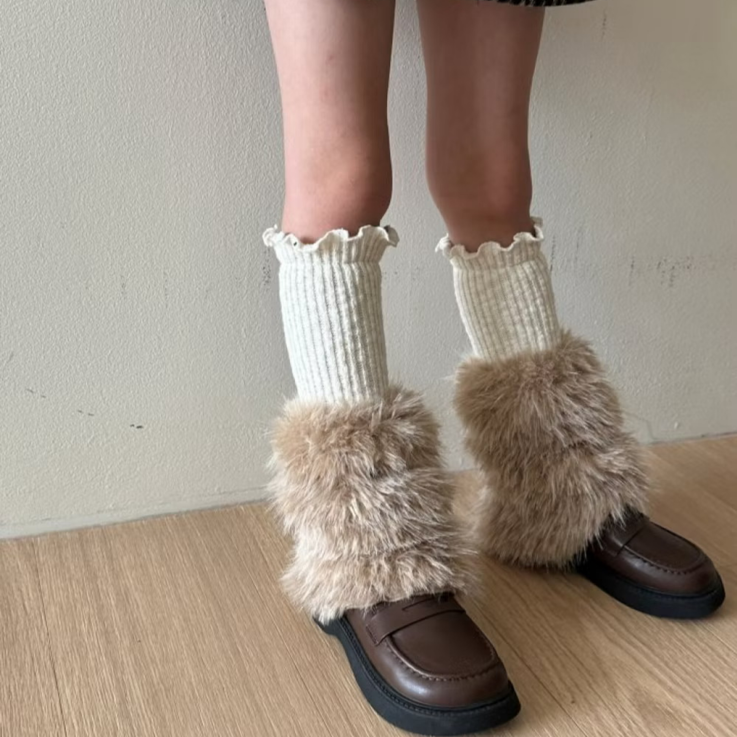 正韓女童羅紋混紗襪 台灣現貨