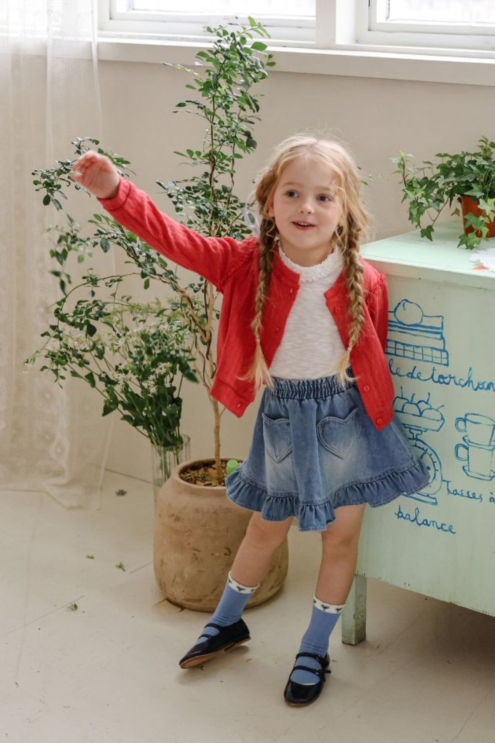 正韓女童開襟外套 3色 80~135cm 預購