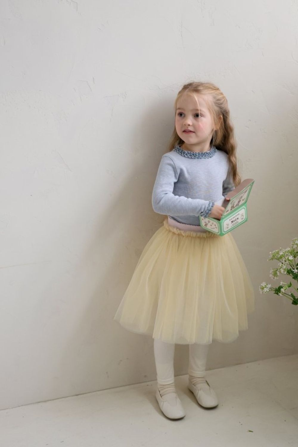 女童粉嫩紗裙內搭褲 3色 80~135cm 預購