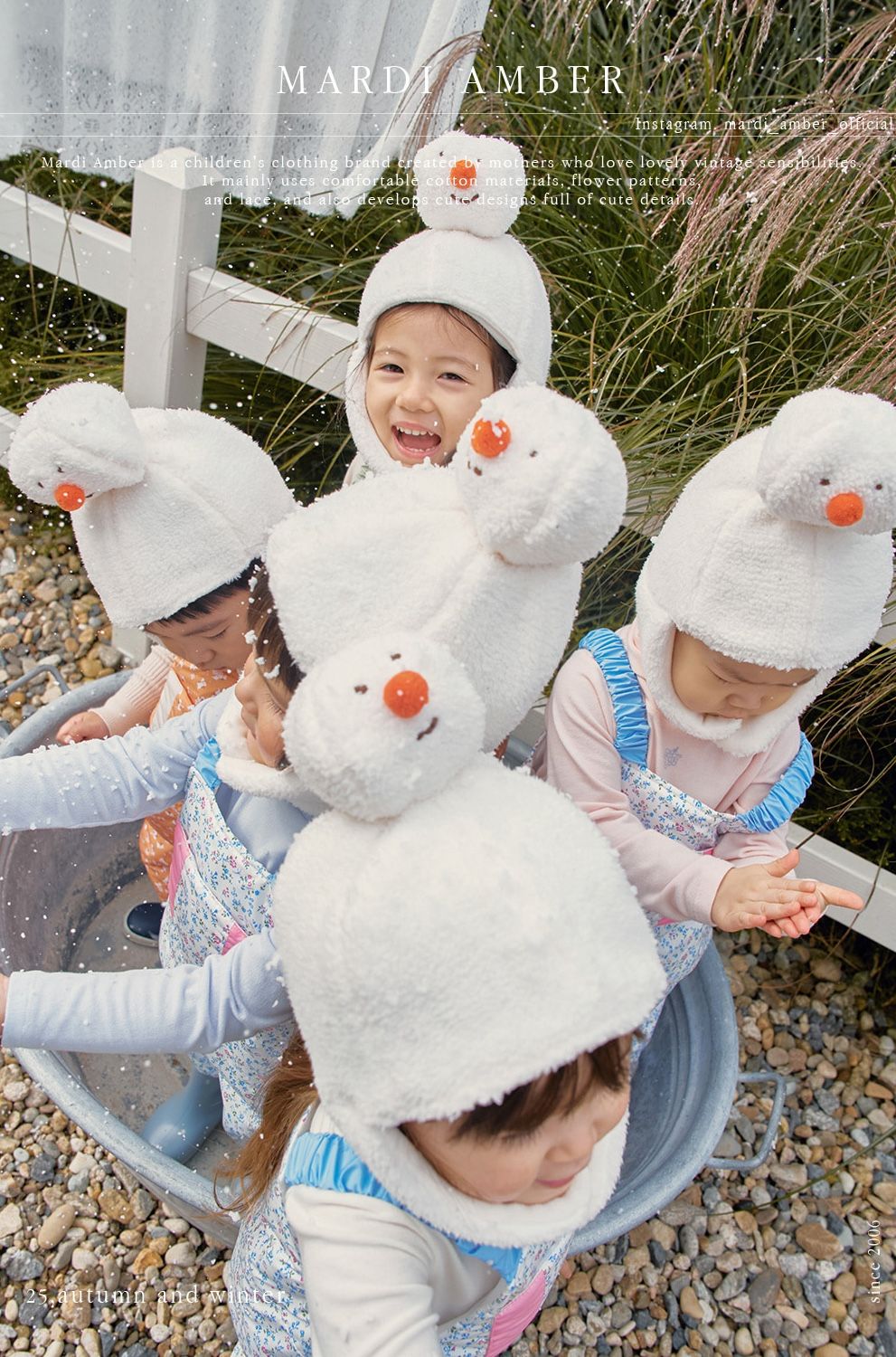 正韓兒童雪人毛帽 台灣現貨 不只可愛還會保暖