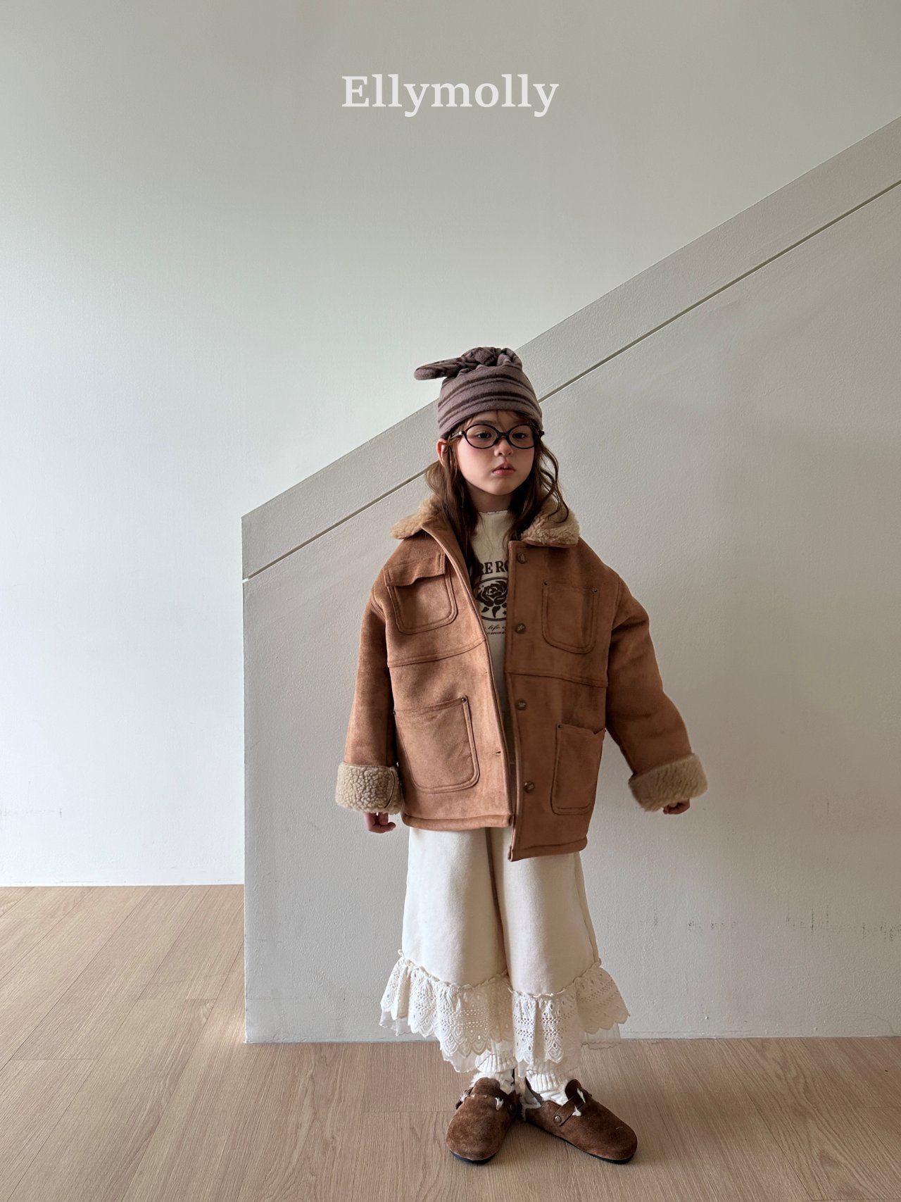 女童厚棉保暖蕾絲寬長褲（超推） 台灣現貨白100（版型寬鬆可穿比較久）