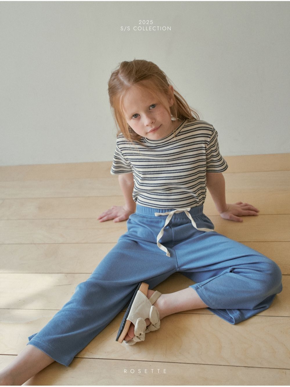 正韓女童天絲寬褲 95%天絲 台灣現貨