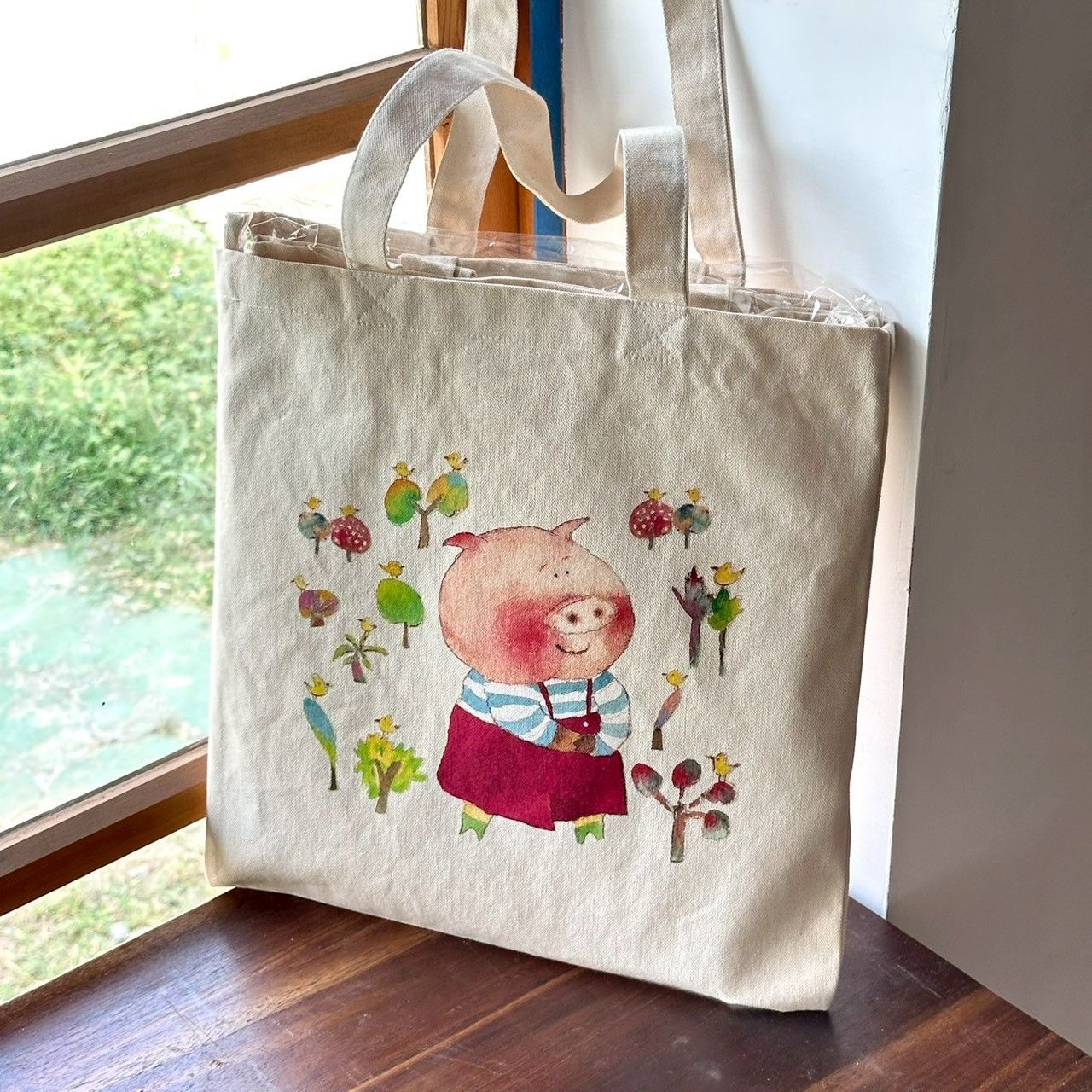 胖臉兒彩色布袋包