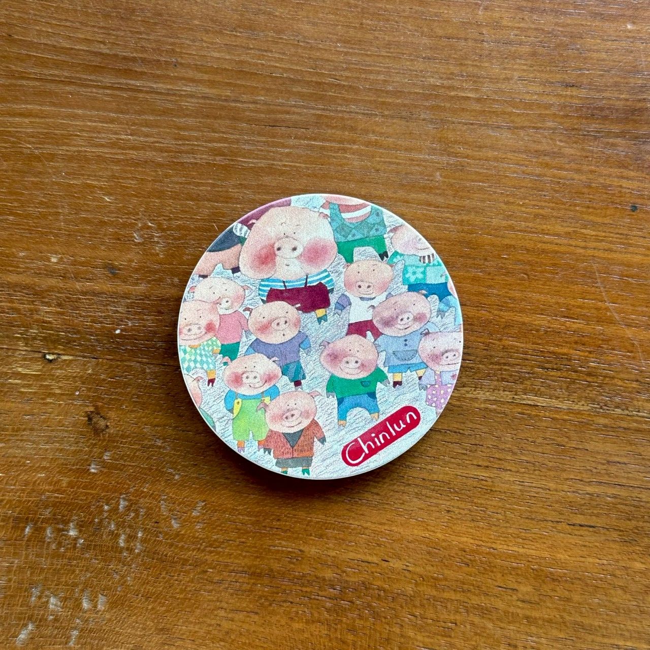 陶瓷圓磁鐵_胖臉全班