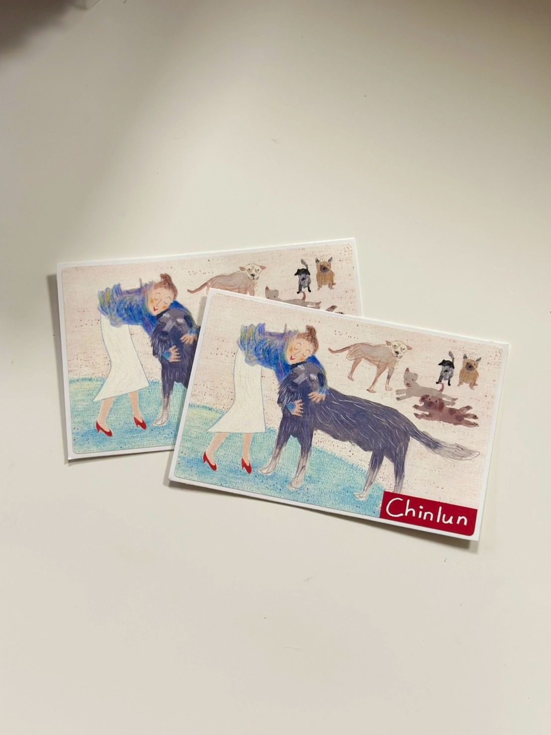 100隻狗限定–行李箱貼紙（防水撕不破）