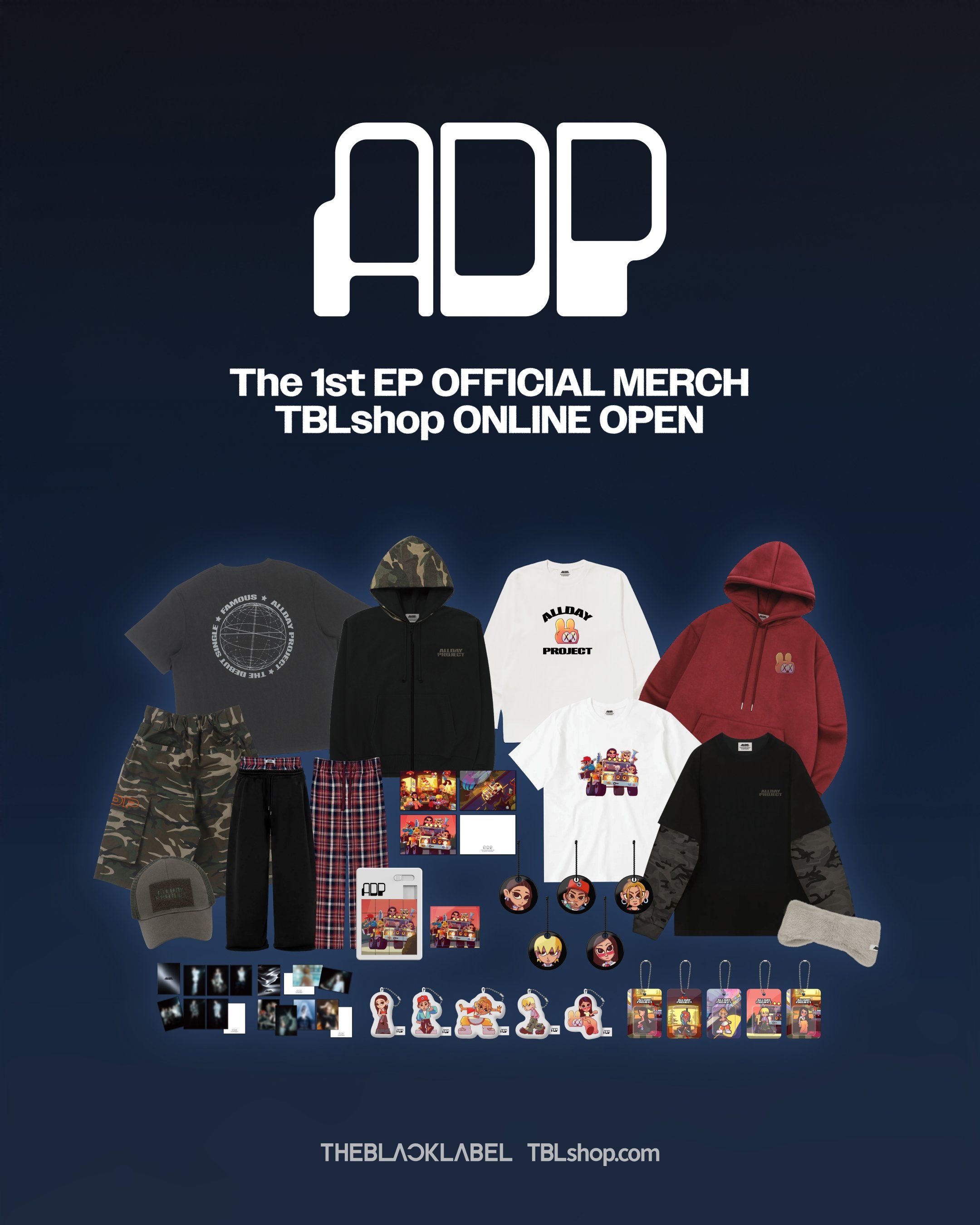 ALLDAY PROJECT 1st EP 周邊 線上團
