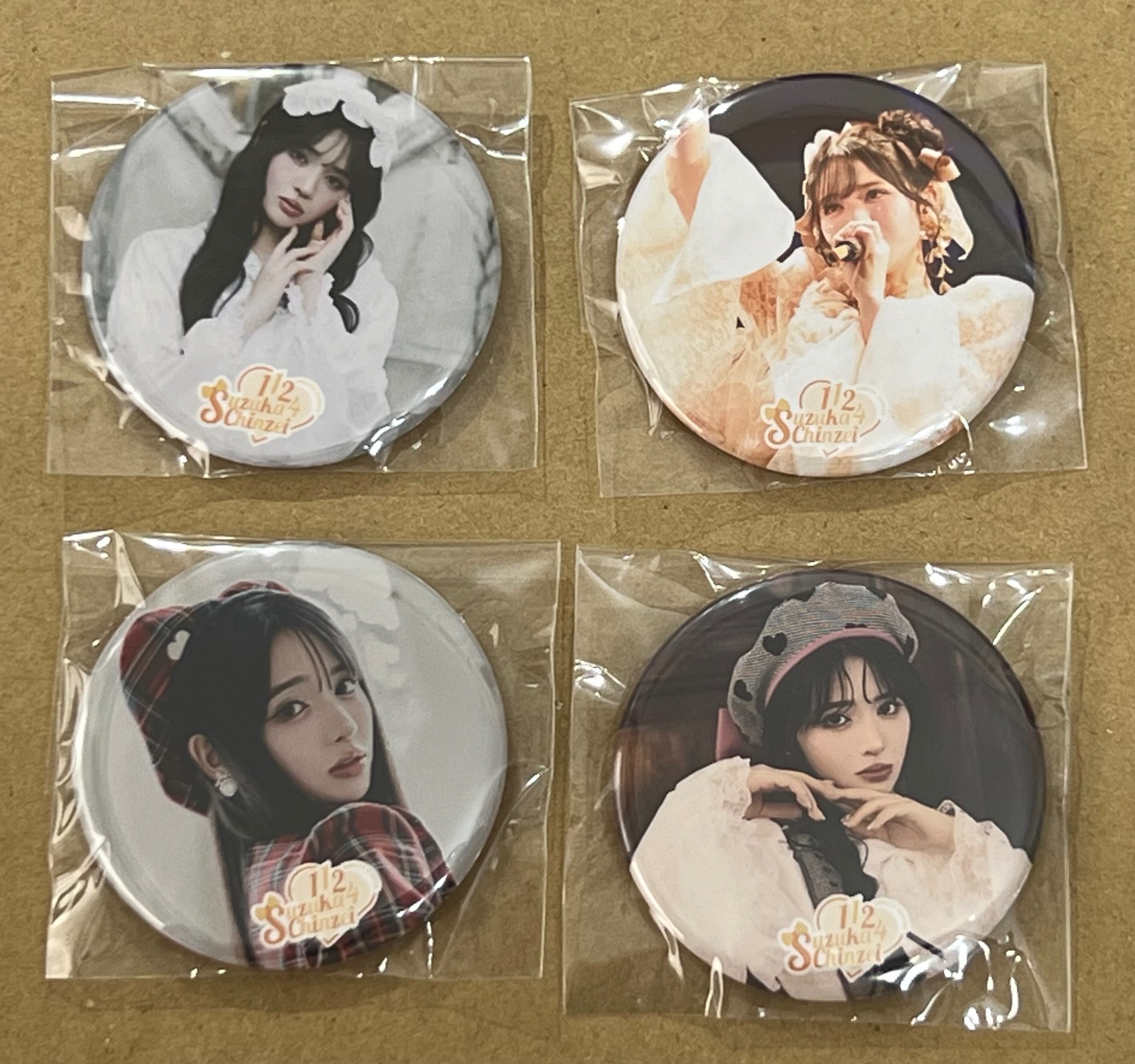 鎮西壽壽歌 raffle 誕生日紀念 一番賞 徽章 單售