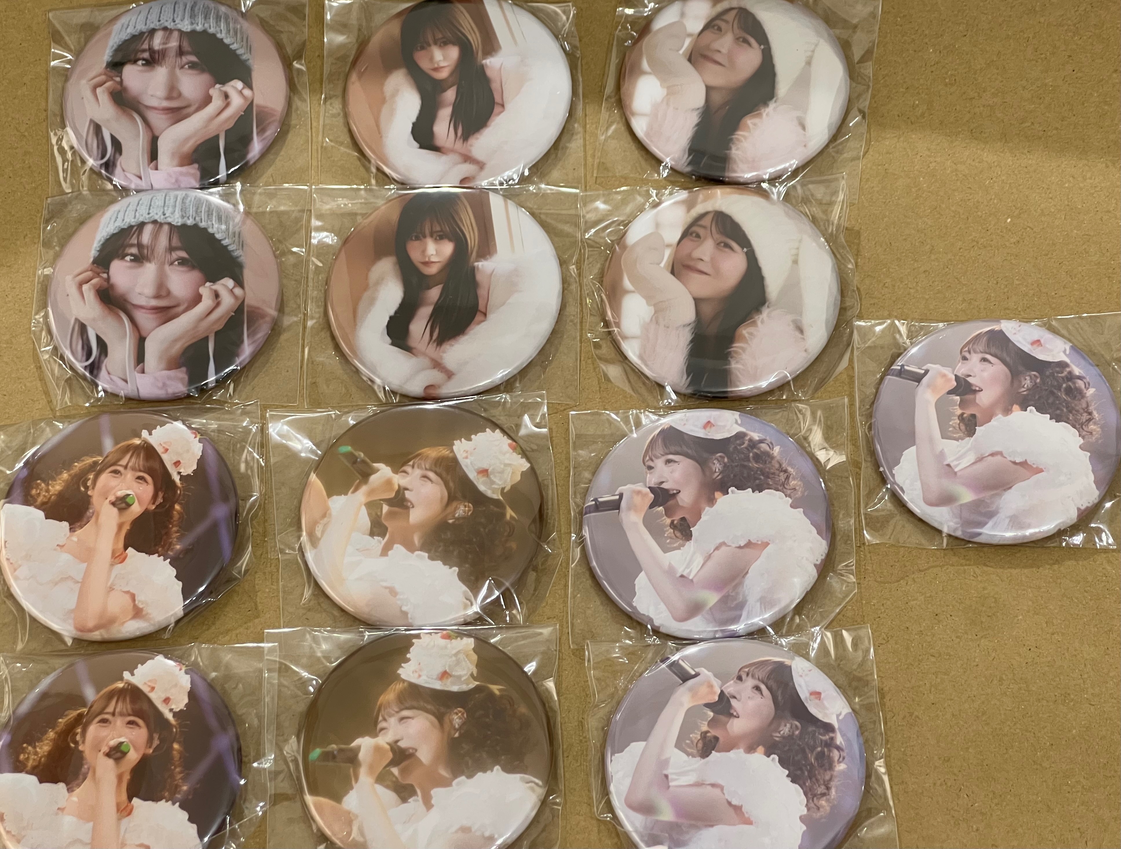 櫻井優衣 raffle 誕生日紀念 一番賞 徽章 單售