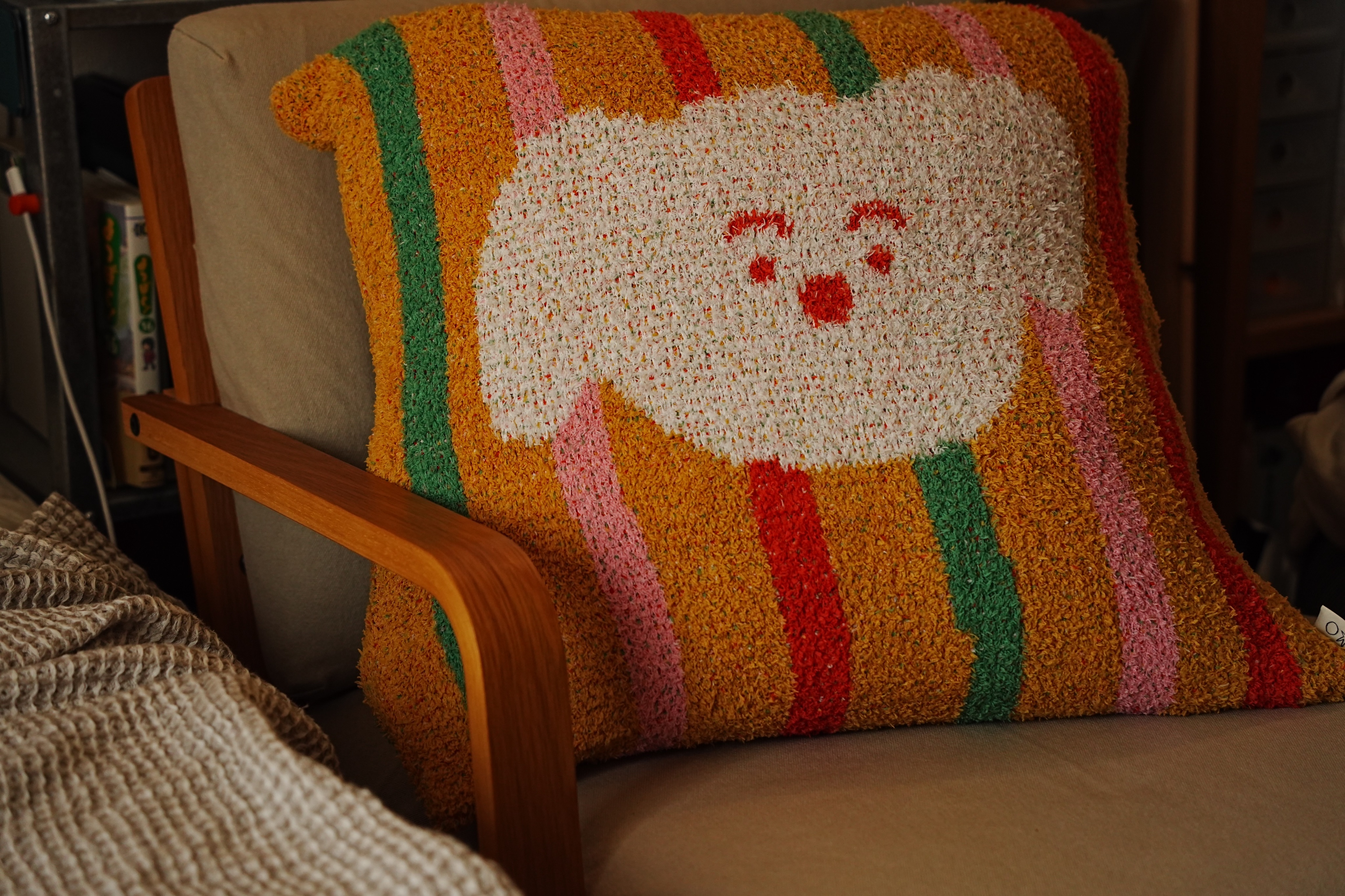 抱枕套｜Fluffy Dog