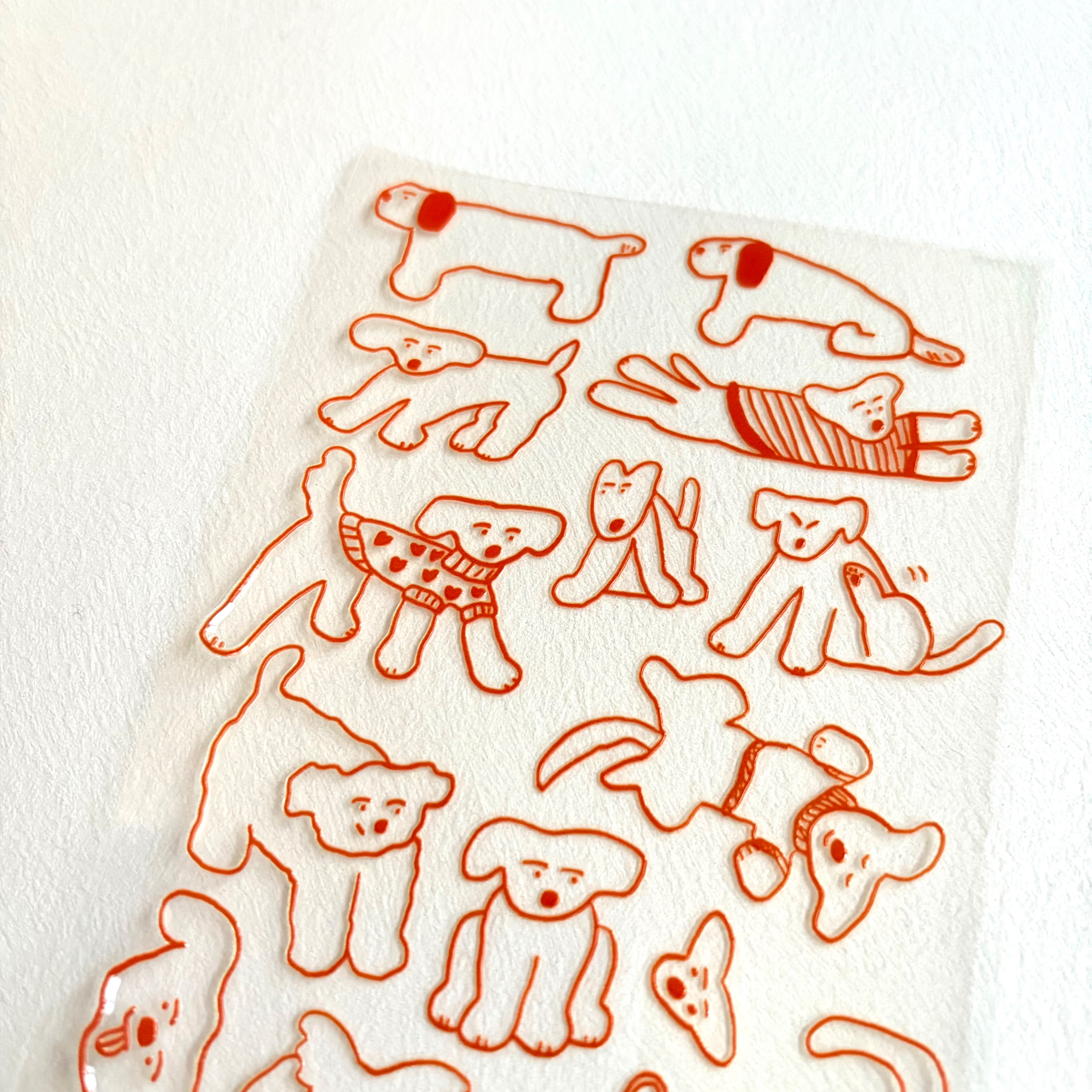 水晶轉印貼紙｜共四款